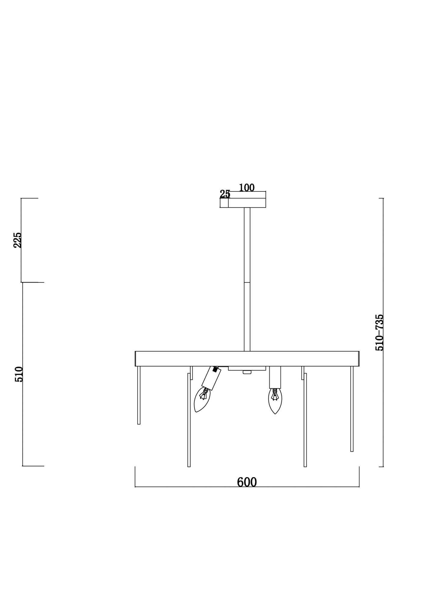 Подвесной светильник Freya FR5104PL-08BS3 — изображение 3