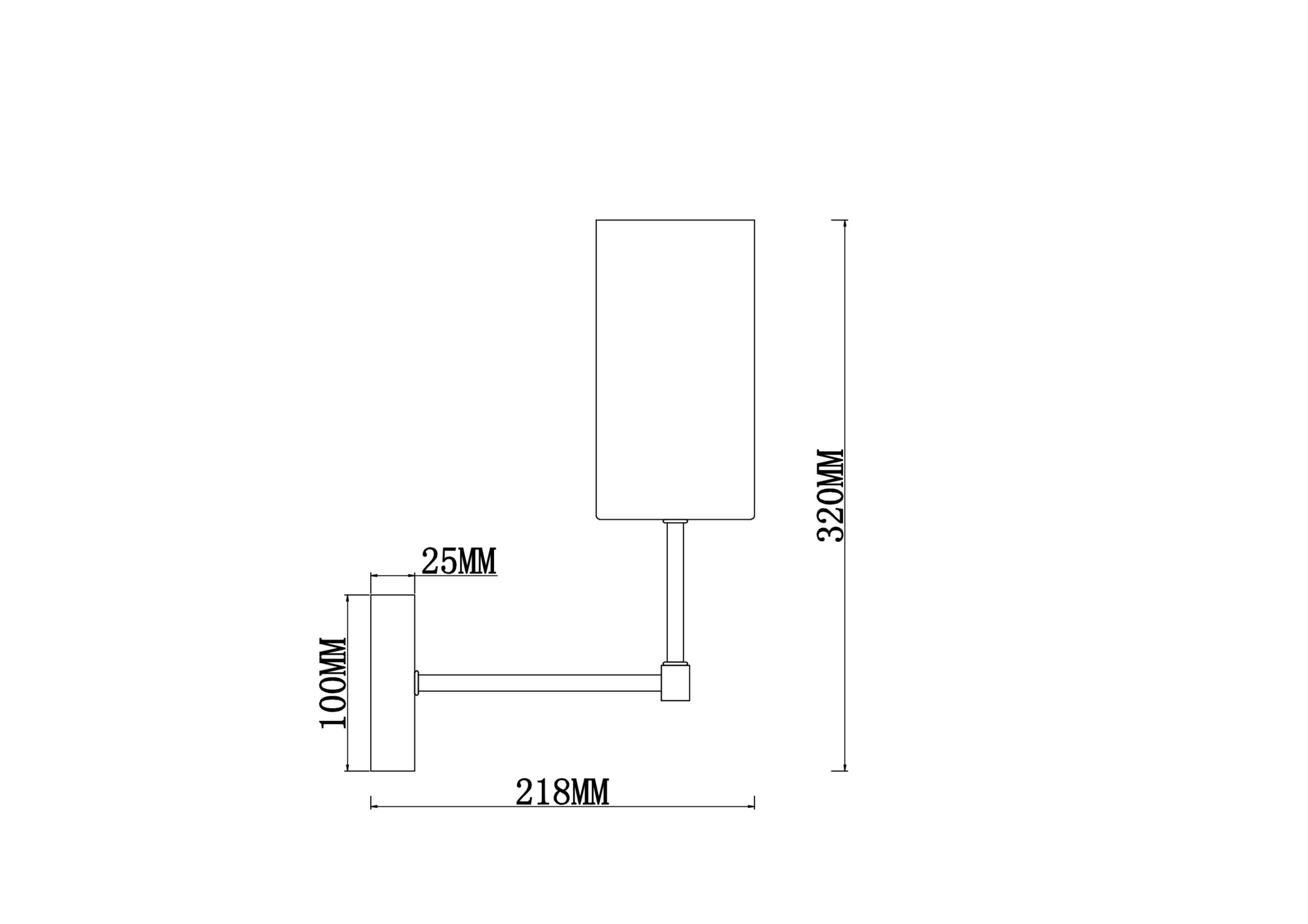 Настенный светильник (бра) Freya FR5184WL-01BS — изображение 2
