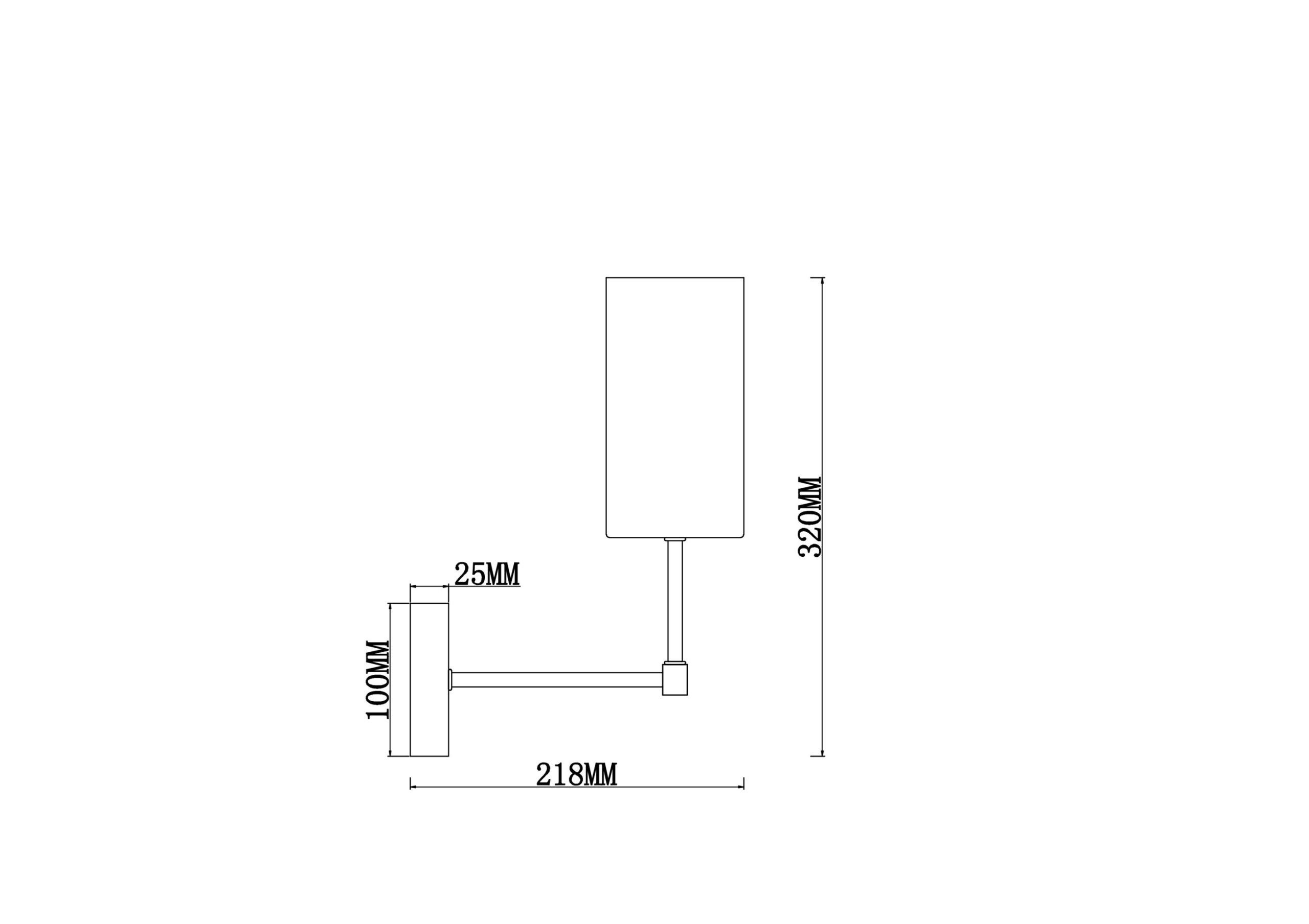 Настенный светильник (бра) Freya FR5184WL-01CH — изображение 2