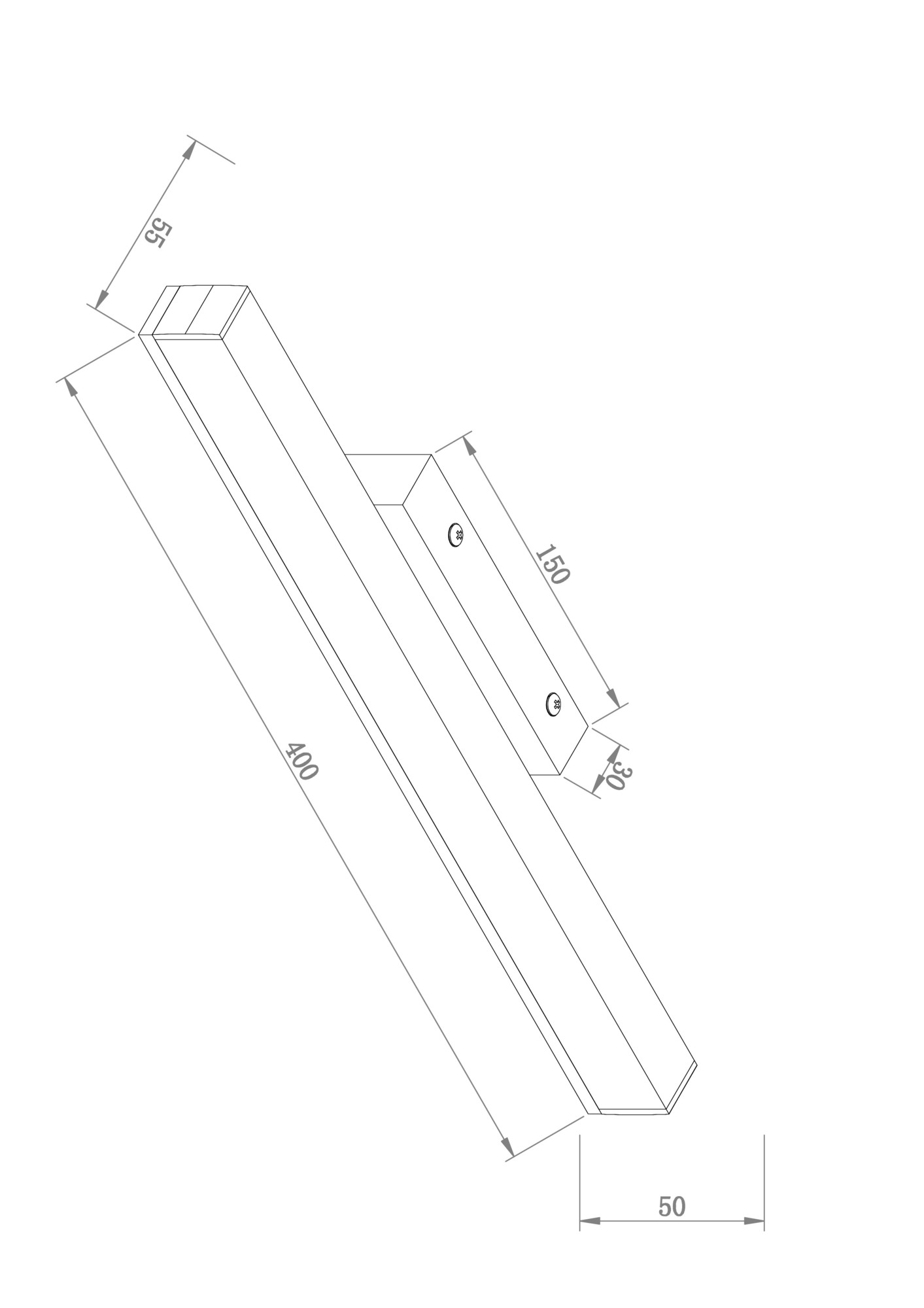 Подсветка Fichte 4000К 9Вт IP 20 Подсветка Maytoni MIR012WL-L9B4K — изображение 3