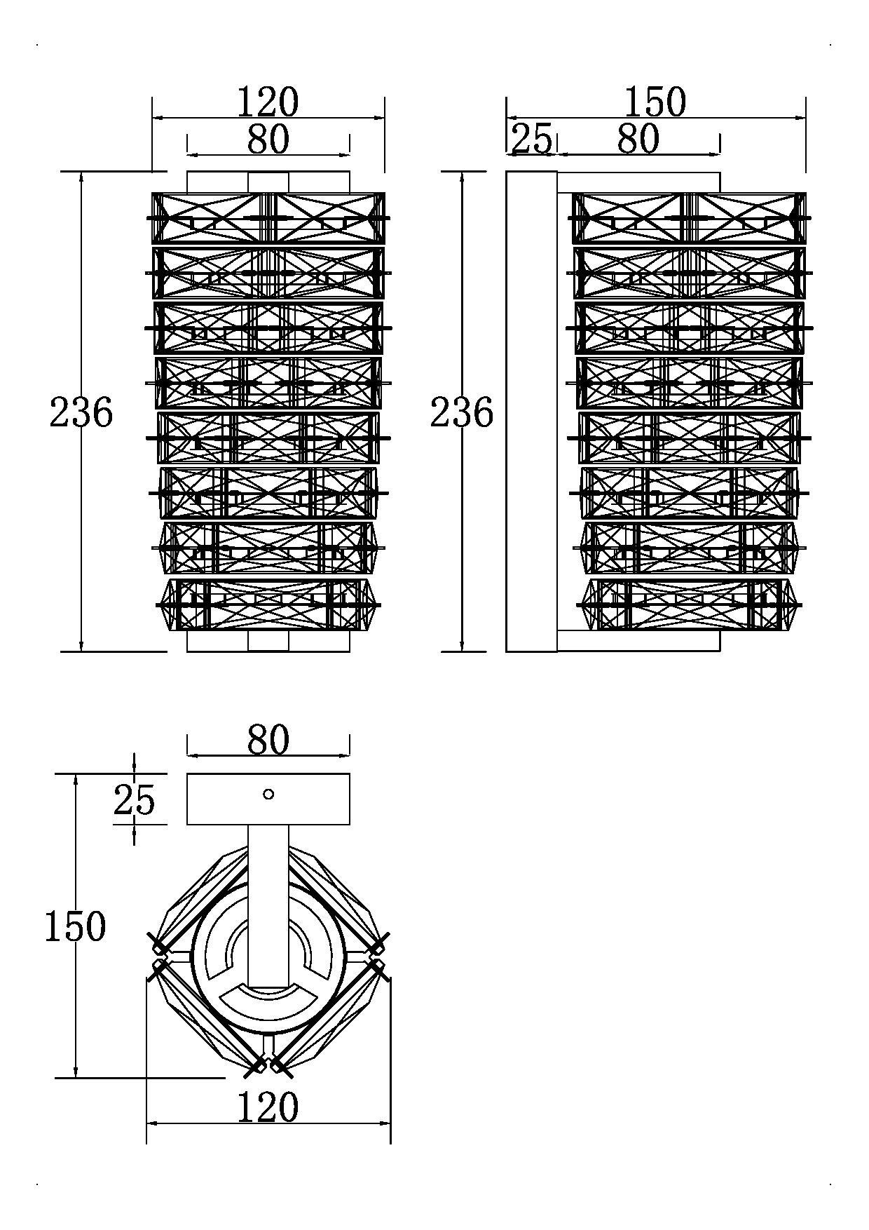 Настенный светильник (бра) Coil 3000К 6Вт Настенный светильник (бра) Maytoni MOD124WL-L6CH3K — изображение 2