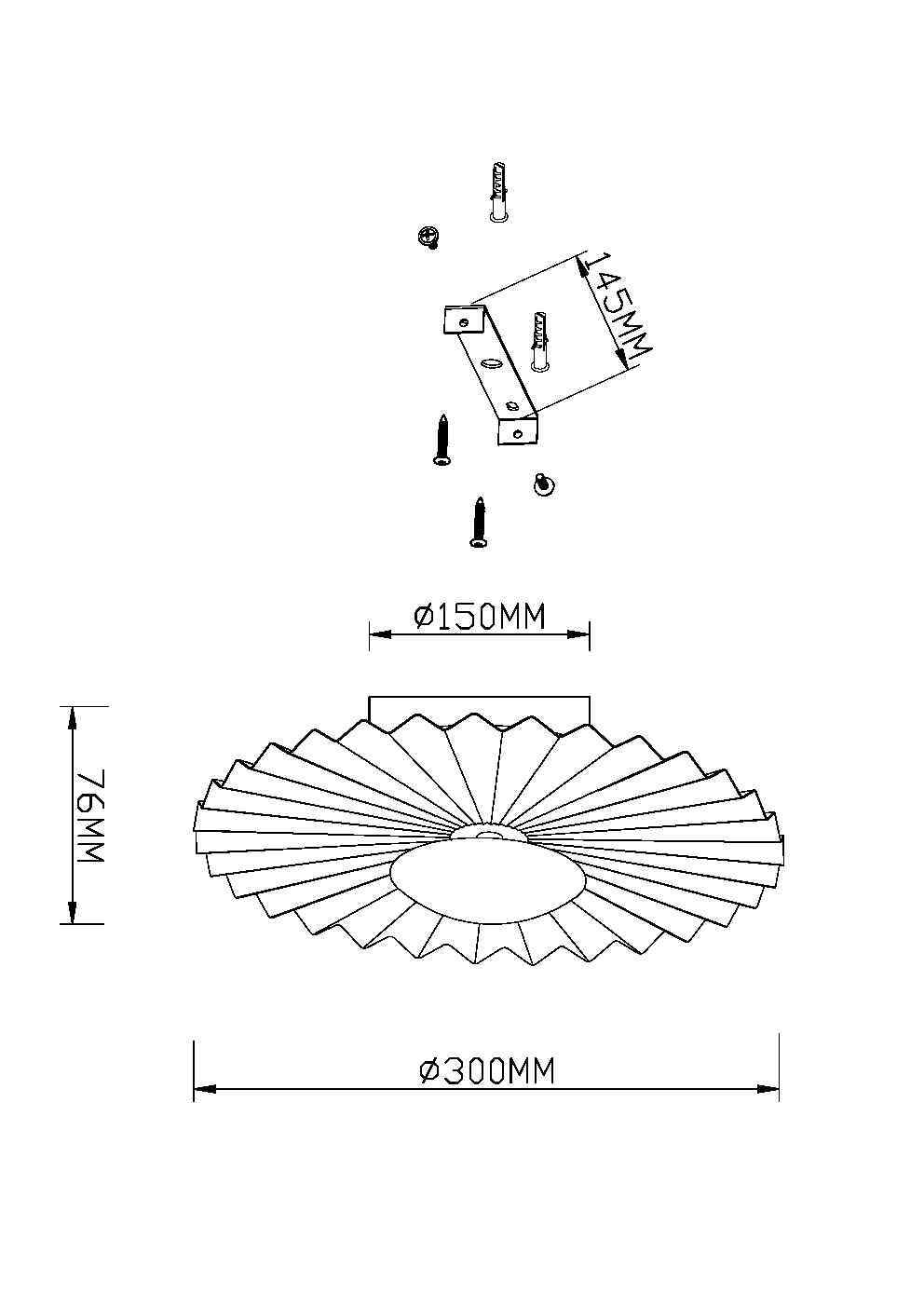 Настенный светильник (бра) Fiore 3000К 7Вт Настенный светильник (бра) Maytoni MOD233WL-L11BS3K