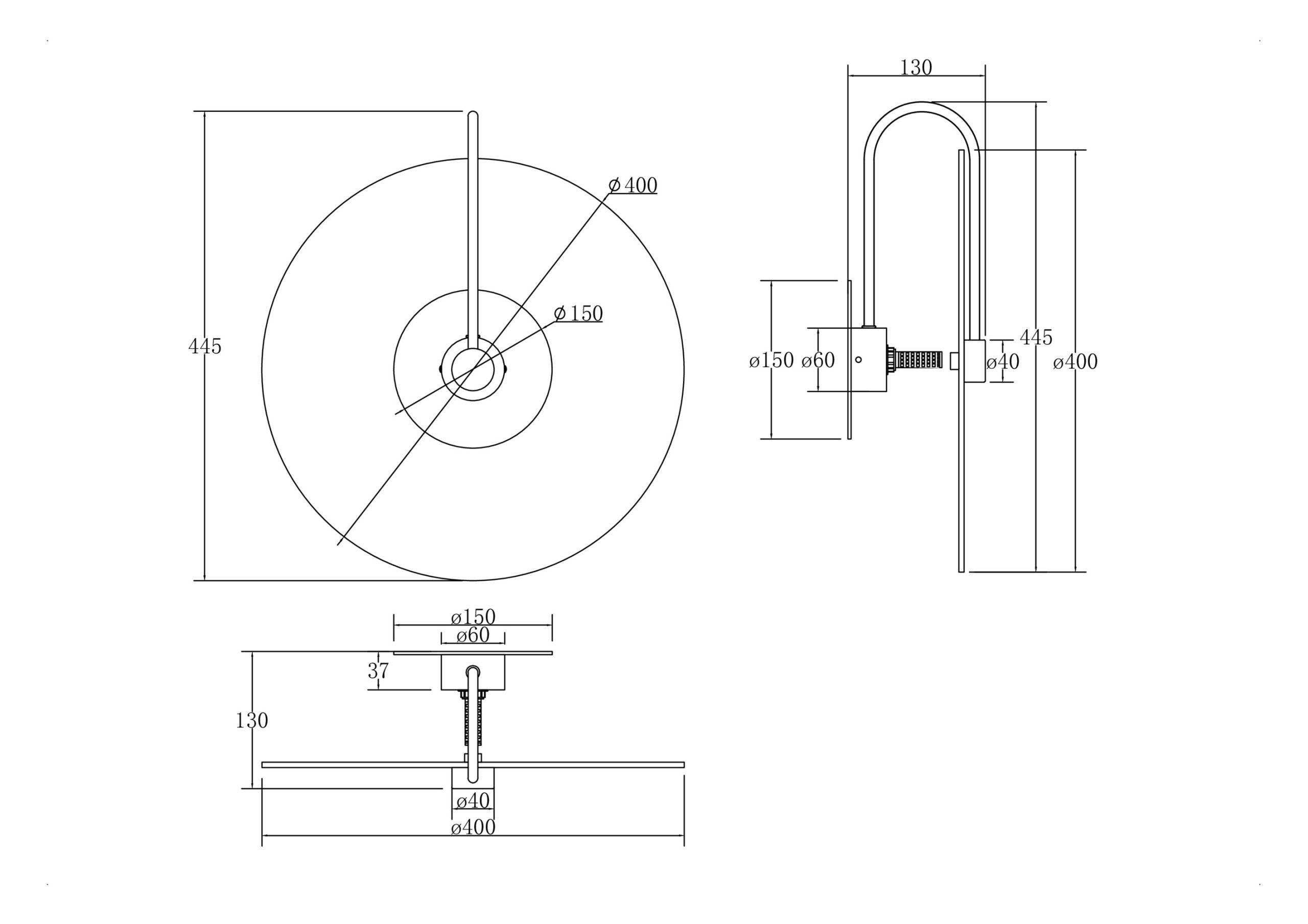 Настенный светильник (бра) Mare G9x1 Настенный светильник (бра) Maytoni MOD305WL-01CH — изображение 2