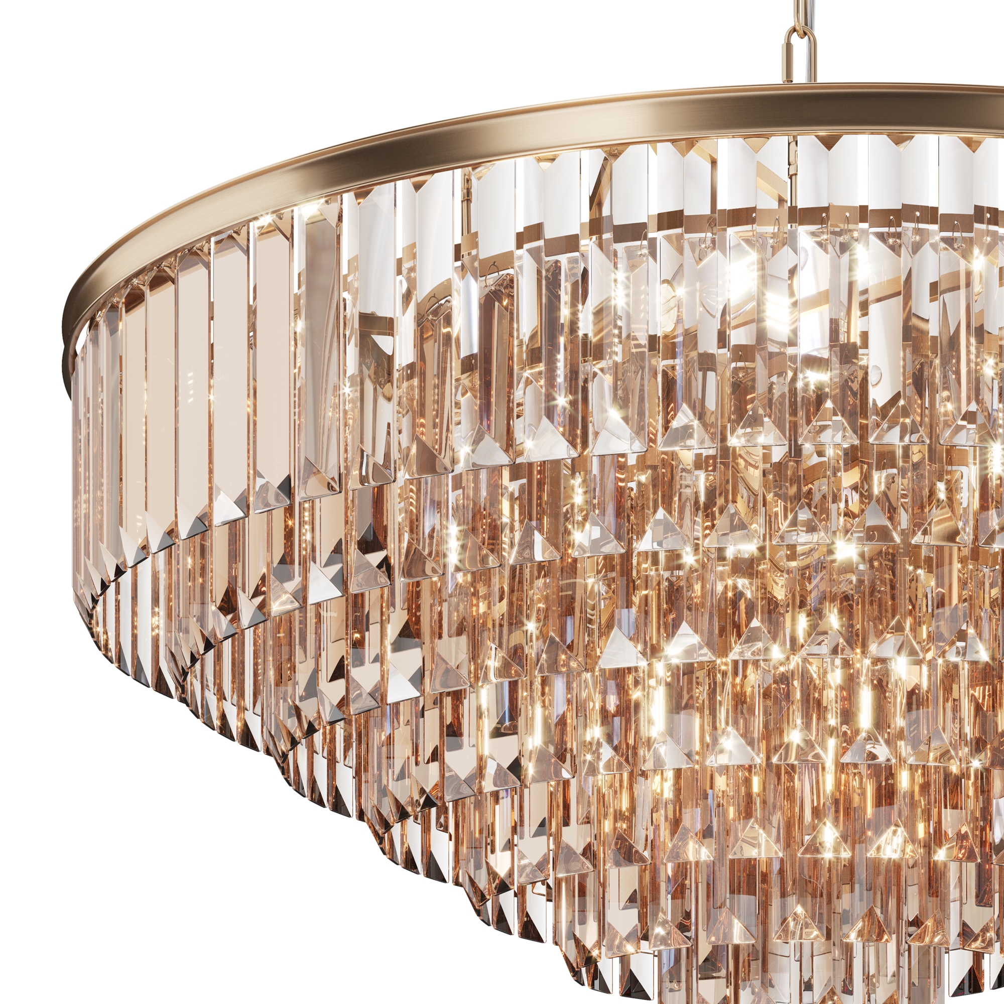 Подвесной светильник Revero E14х16 Подвесной светильник Maytoni MOD085PL-16G — изображение 2