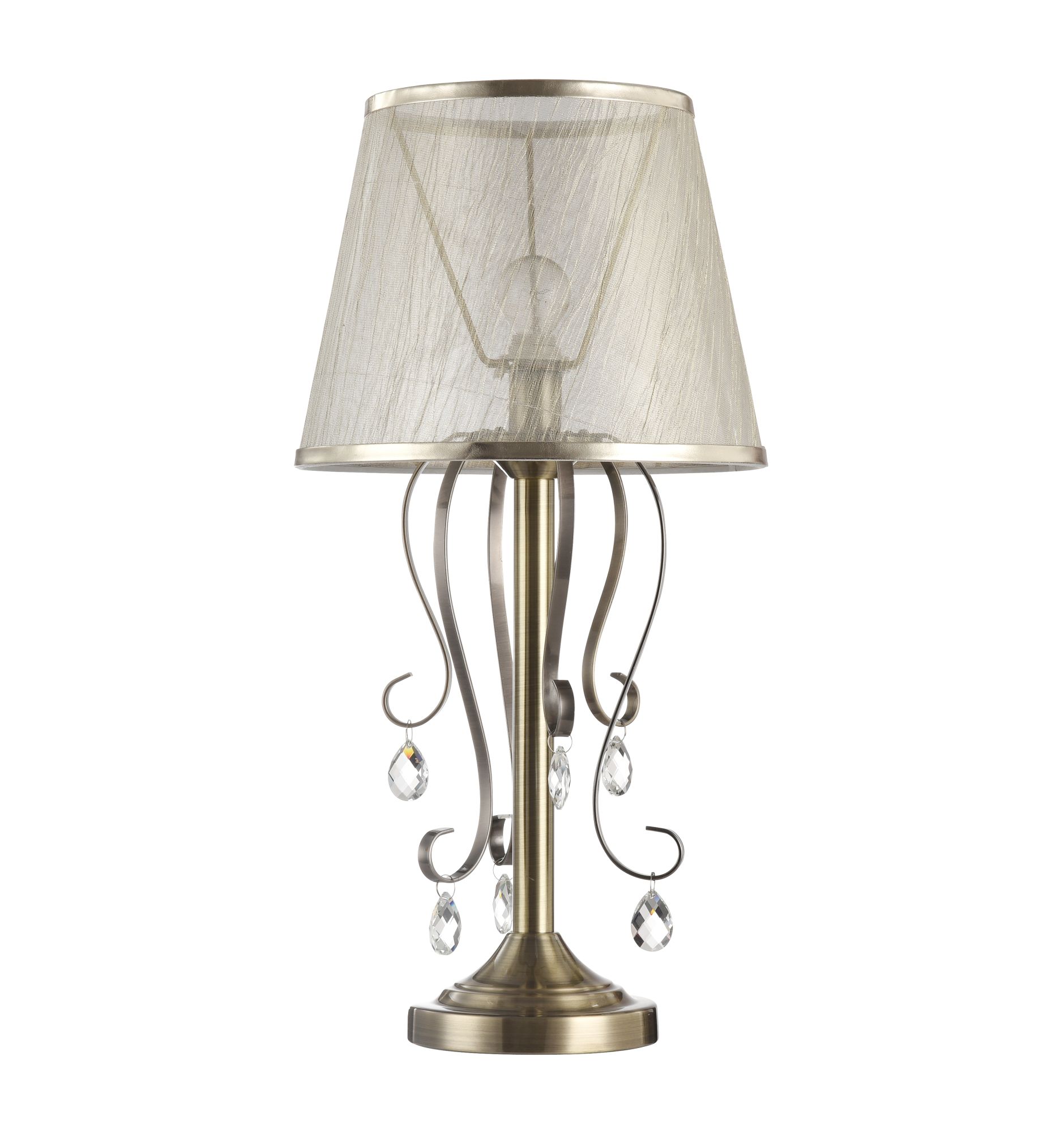 Светильники серии Simone выполнены в классическом стиле. Арматура цвета «античное серебро»