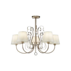 Серия Vanda выполнена в классическом стиле. Благодаря своему строгому и элегантному дизайну светильники могут дополнить интерьер гостиной