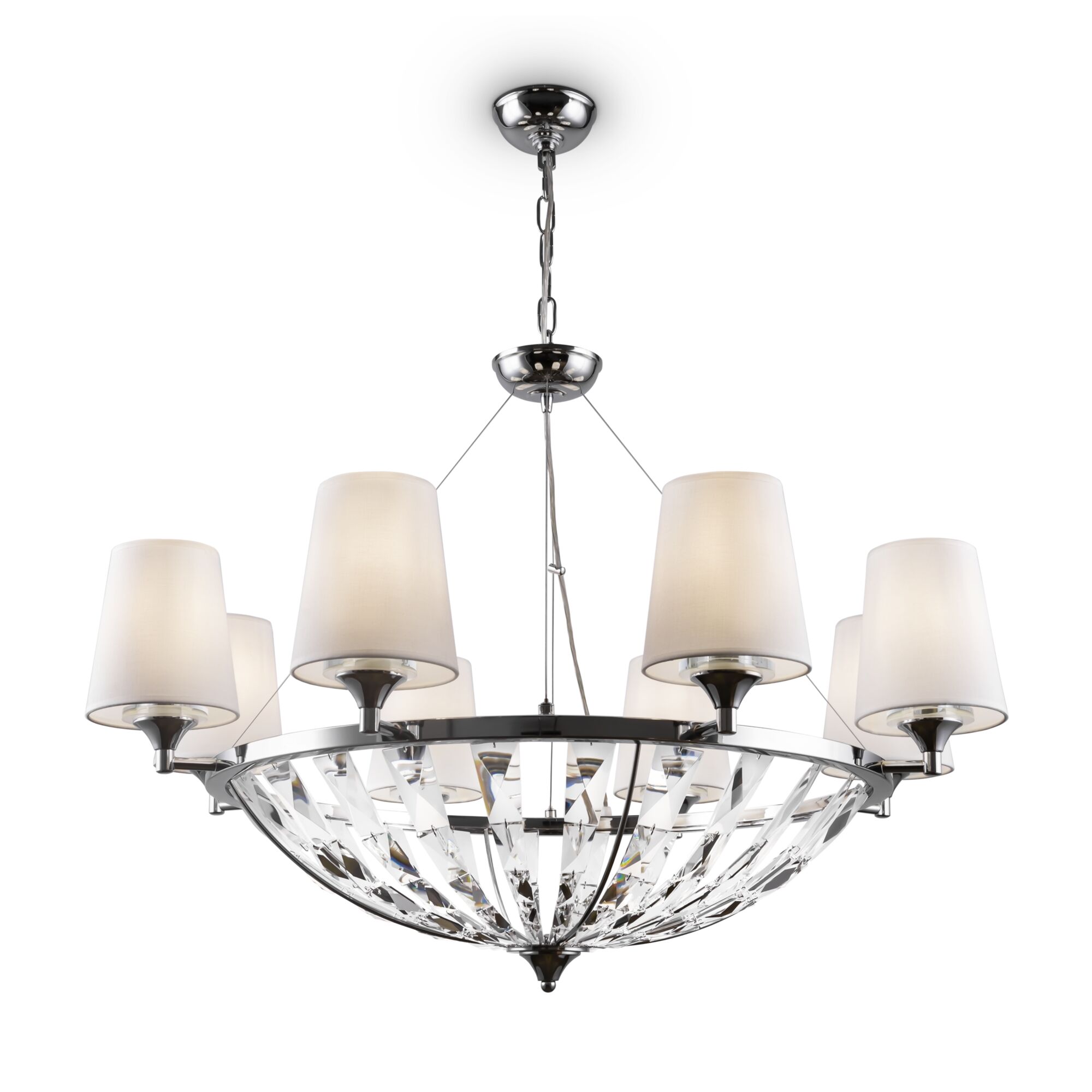 Подвесной светильник Pantheon E14x8 Подвесной светильник Maytoni H021PL-08CH