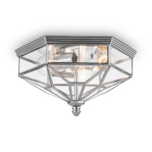 Потолочный светильник Zeil E27х3 60Вт Потолочный светильник Maytoni H356-CL-03-CH