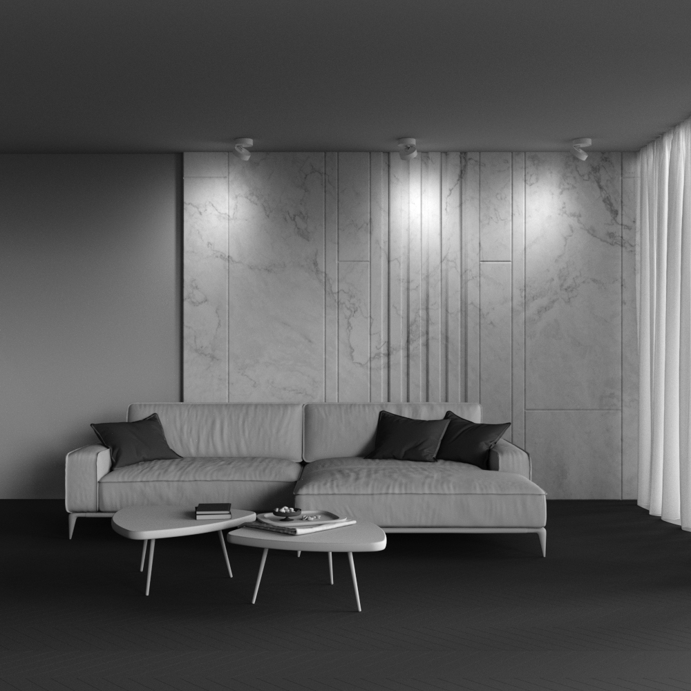 Потолочный светильник Onda 4000K 18Вт 120° Потолочный светильник Technical C024CL-18W4K-W-1 — изображение 4