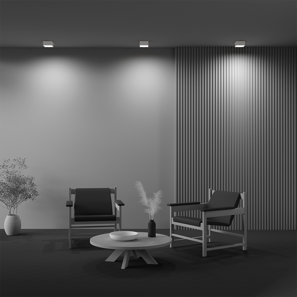 Потолочный светильник Zon 3000K 12W 120° Потолочный светильник Technical C032CL-12W3K-SQ-W — изображение 4