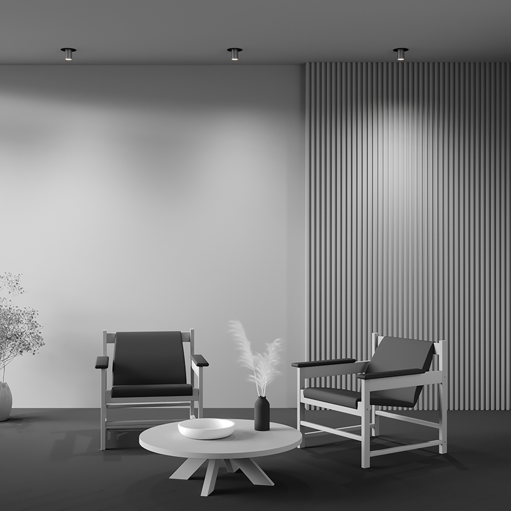 Встраиваемый светильник Focus S GU10 1x10Вт Встраиваемый светильник Technical C048CL-01-GU10-BBS — изображение 4