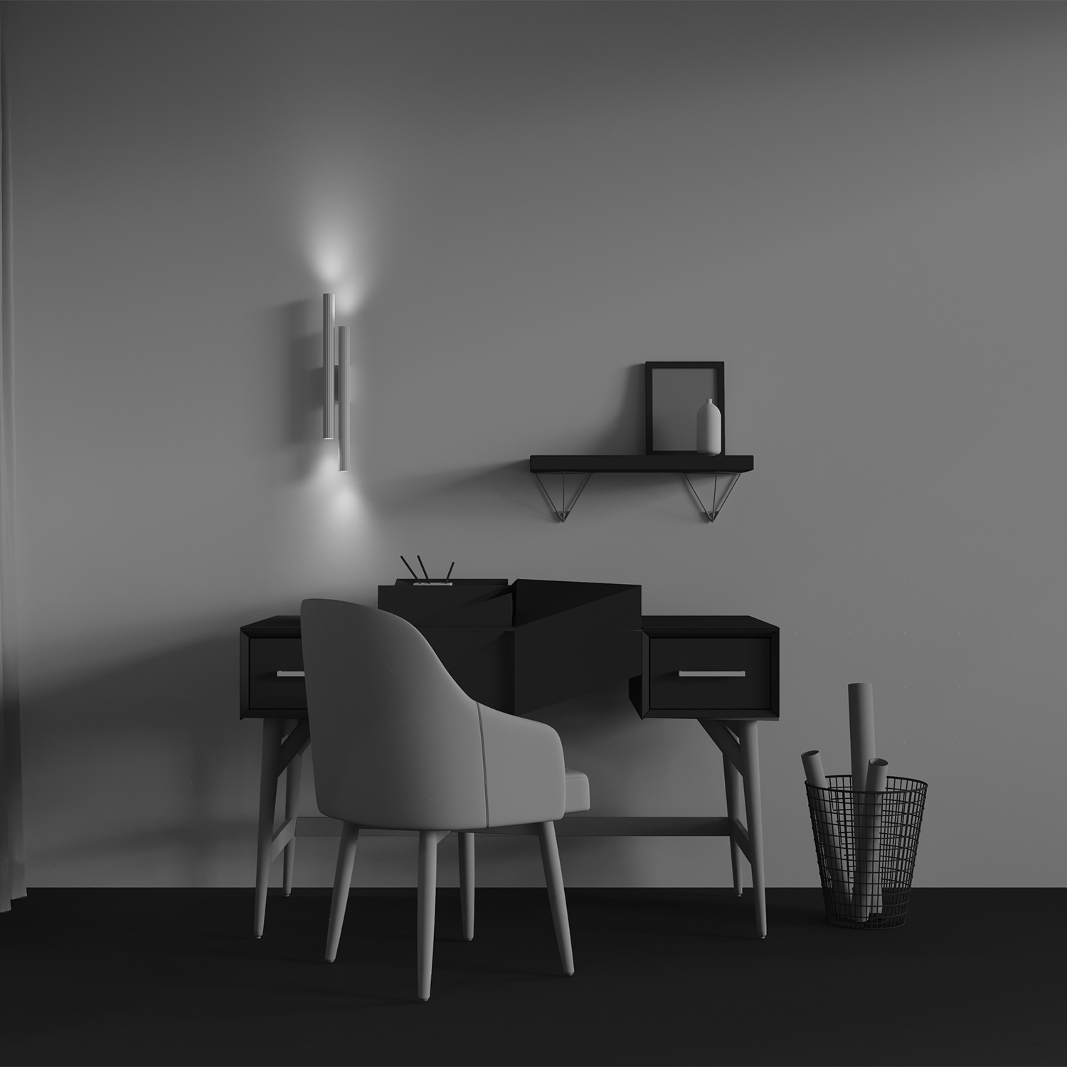 Настенный светильник Calipso 2700К 24Вт 36° Настенный светильник (бра) Technical C082WL-24W2.7K-W — изображение 3