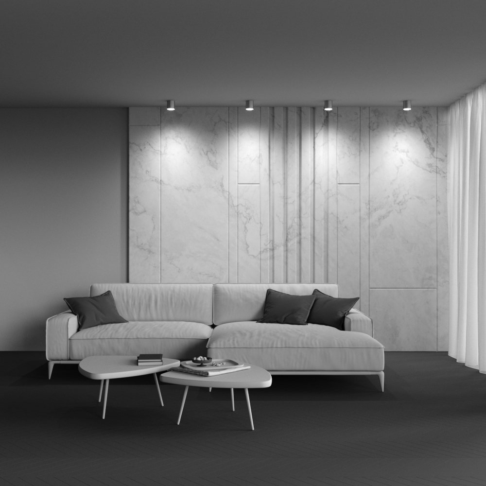 Потолочный светильник Polar GX53 1x12W Потолочный светильник Technical C088CL-GX53-S — изображение 4