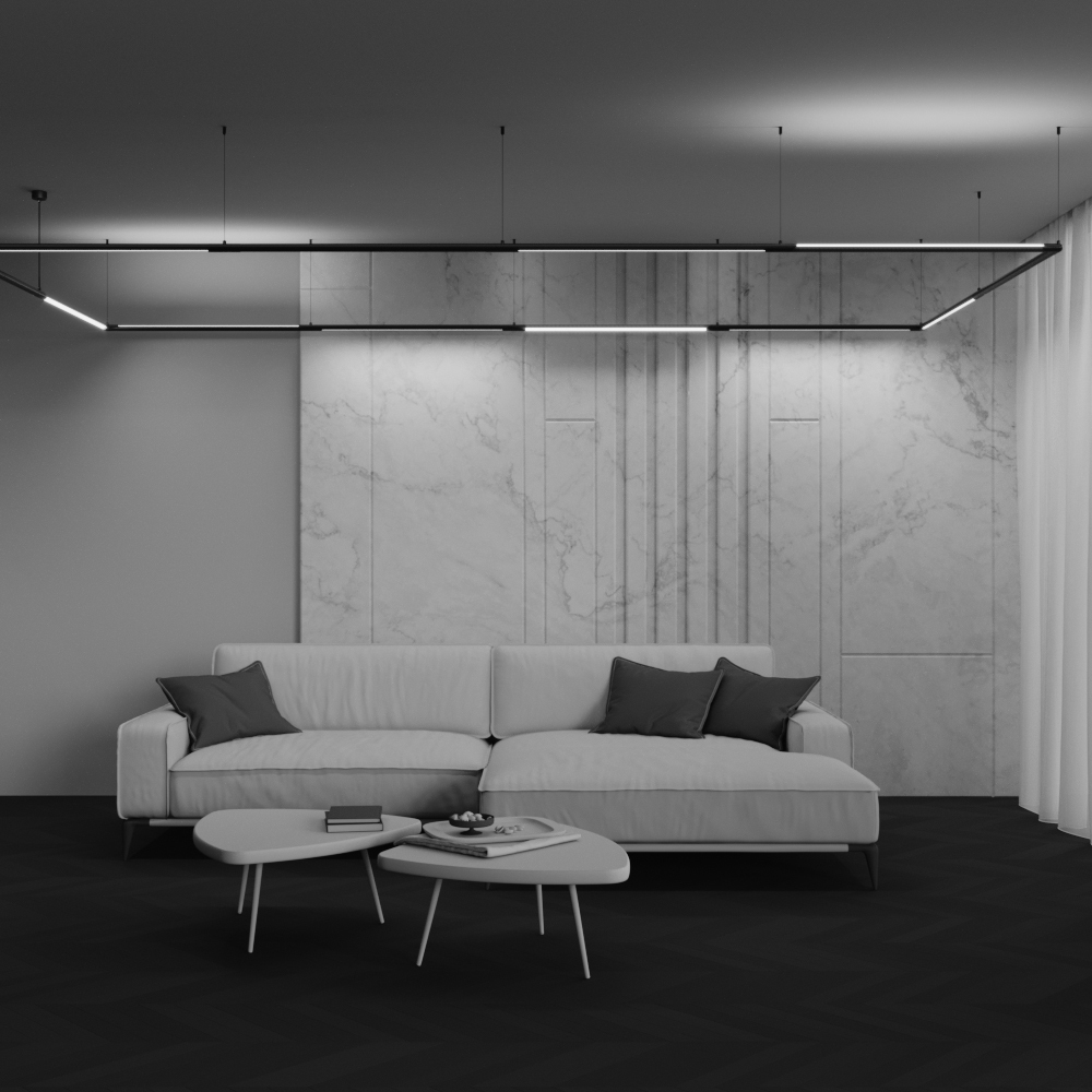 Светильник Basis для системы освещения Shelf 3000К 24Вт 100° Светильник Technical C147CL-L900-24W3K-B — изображение 4