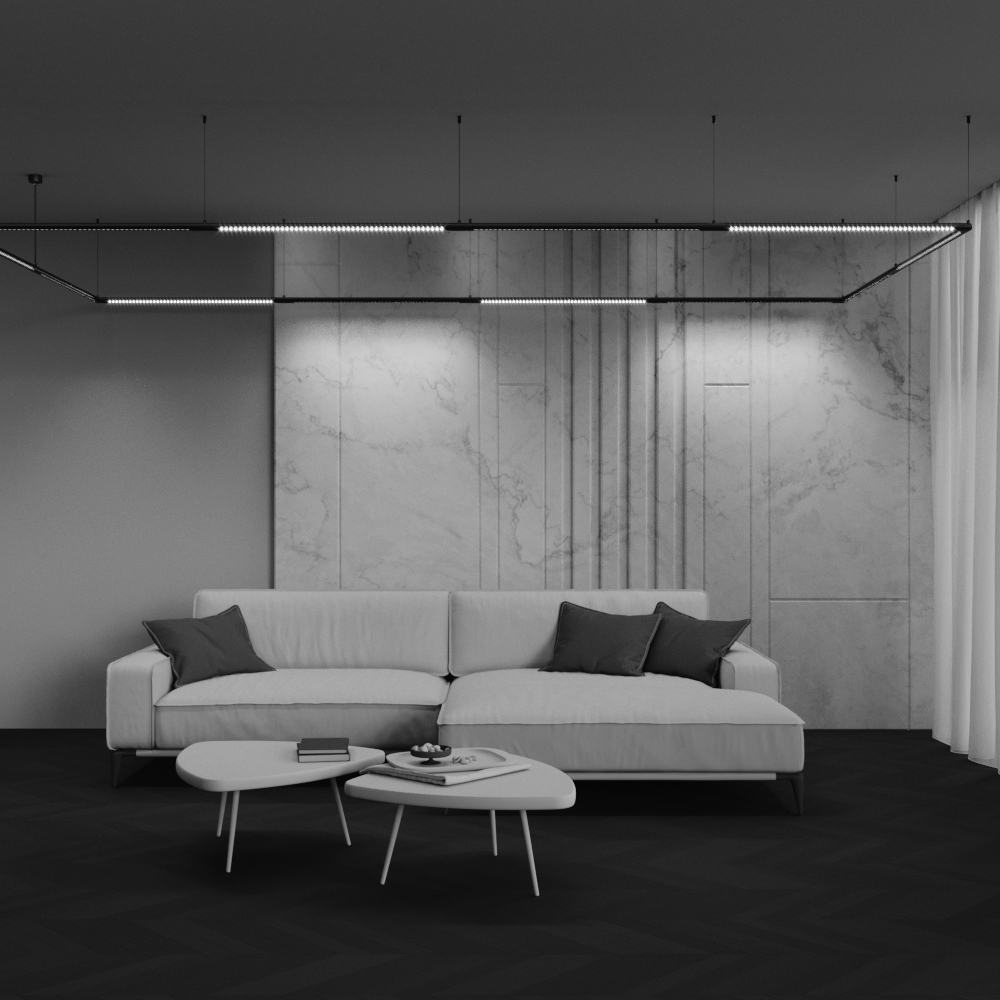 Светильник Points для системы освещения Shelf 3000К 24Вт 24° Светильник Technical C149CL-L900-24W3K-B — изображение 4