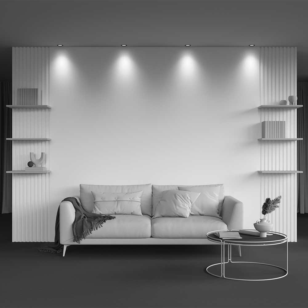 Встраиваемый светильник Round 4000K 12W 50° Встраиваемый светильник Technical DL058-12W4K-W — изображение 2