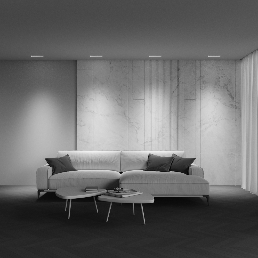 Встраиваемый светильник Points 3000-6000К 20Вт 30° Встраиваемый светильник Technical DL065-20W3-6K-TRS-W — изображение 4