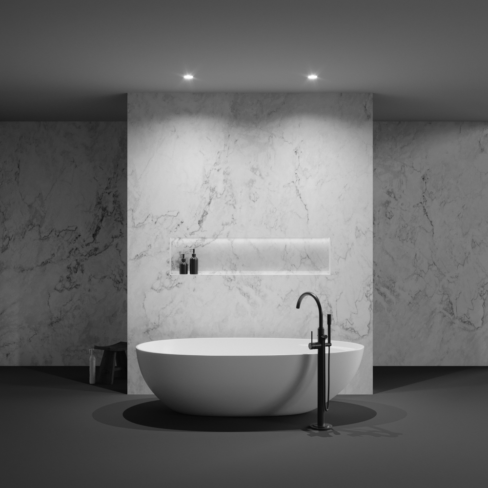 Встраиваемый светильник Flint GU10 10Вт IP 44 Встраиваемый светильник Technical DL101-GU10-TRS-W — изображение 3