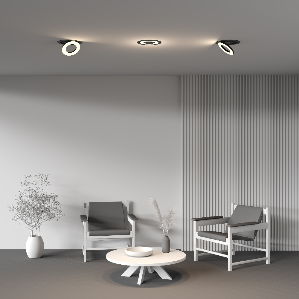 Встраиваемый светильник Vector 3000K 12Вт 110° Встраиваемый светильник Technical DL102-12W3K-B — изображение 4