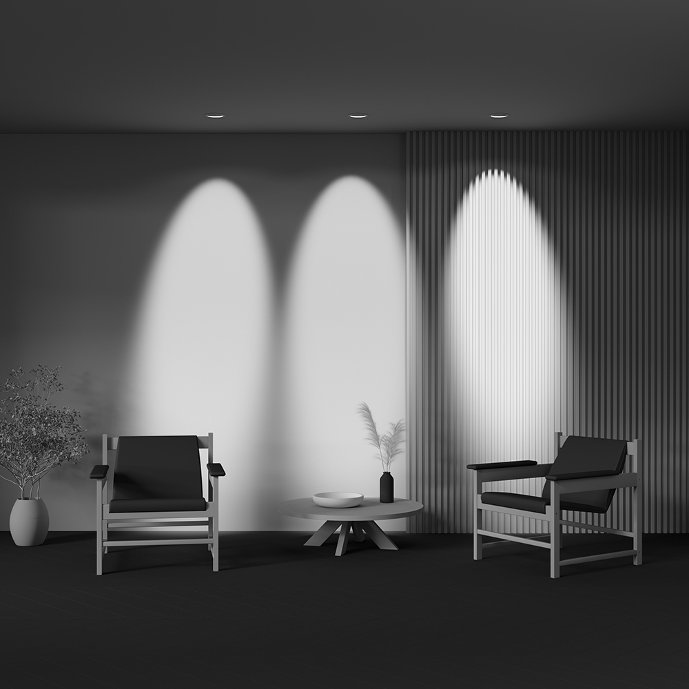 Встраиваемый светильник Lens 12Вт 4000К 70° Встраиваемый светильник Technical DL105-12W4K-W — изображение 4