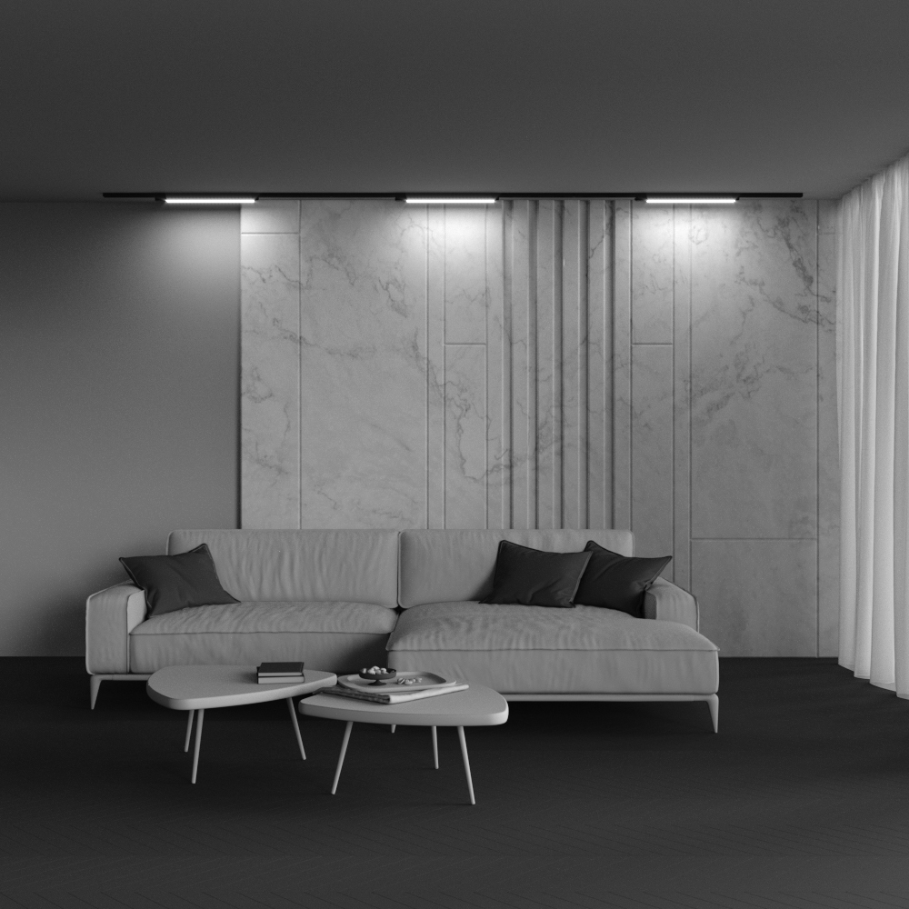 Трековый светильник Basis Unity 3000K 24Вт 110° Трековый светильник Technical TR000-1-24W3K-B — изображение 4