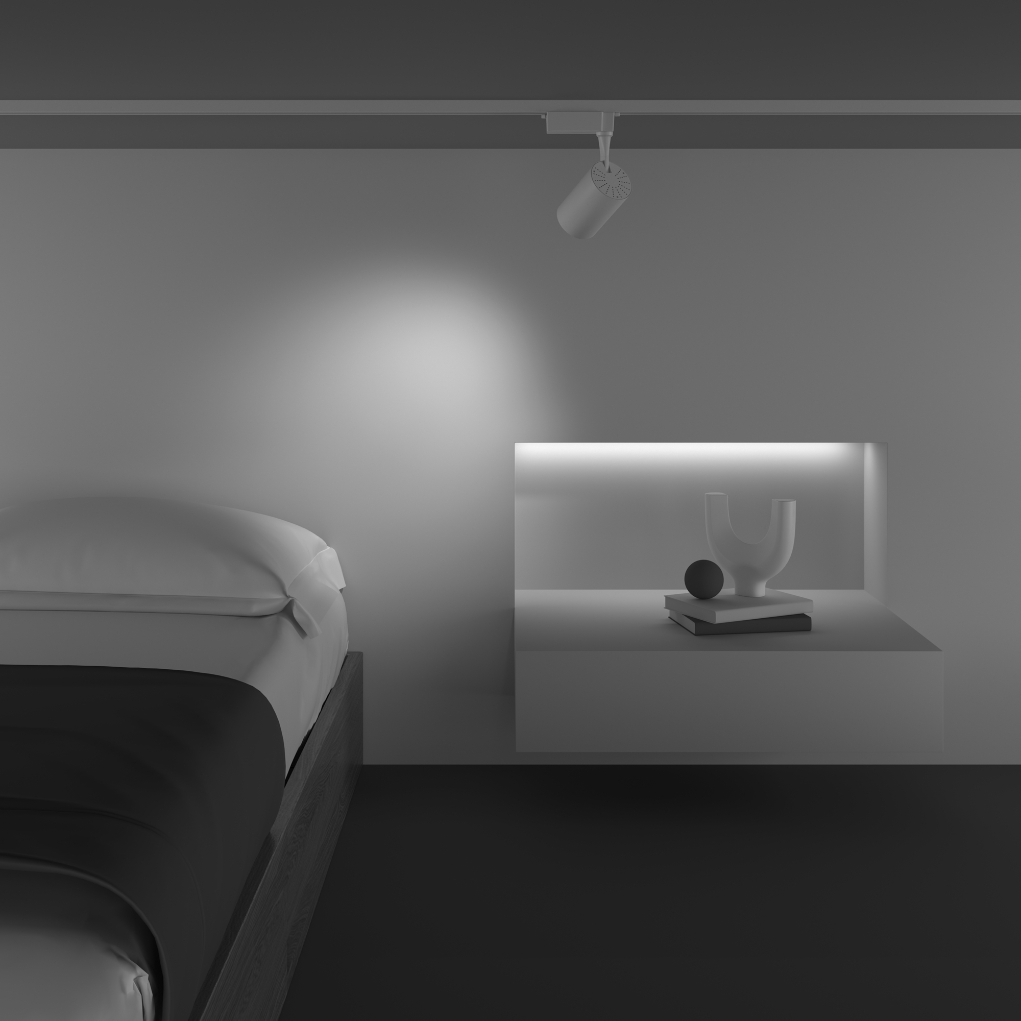 Трековый светильник Vuoro Unity 3000K 10Вт 36° Трековый светильник Technical TR003-1-10W3K-M-W — изображение 4