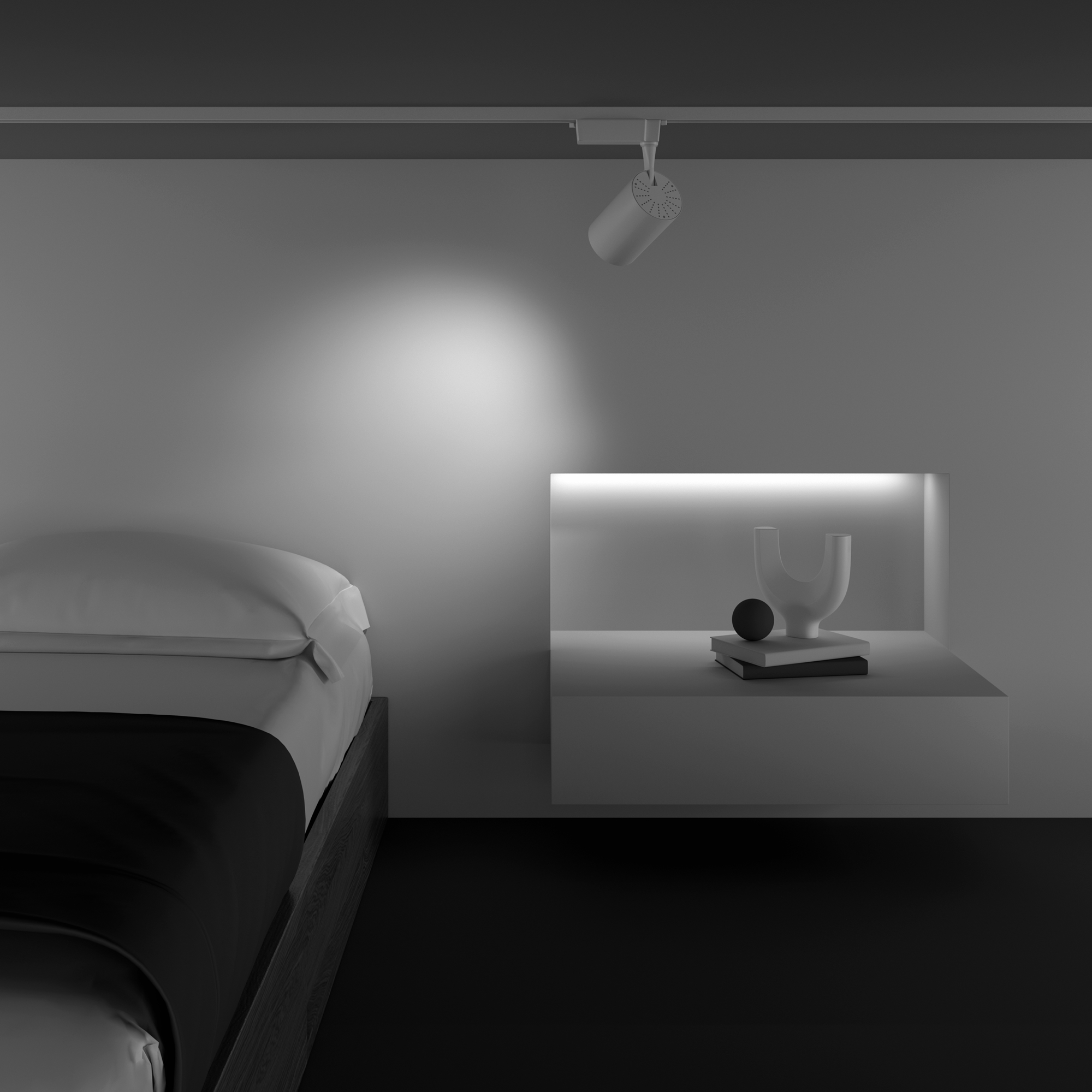 Трековый светильник Vuoro Unity 4000K 15Вт 36° Трековый светильник Technical TR003-1-15W4K-M-W — изображение 4