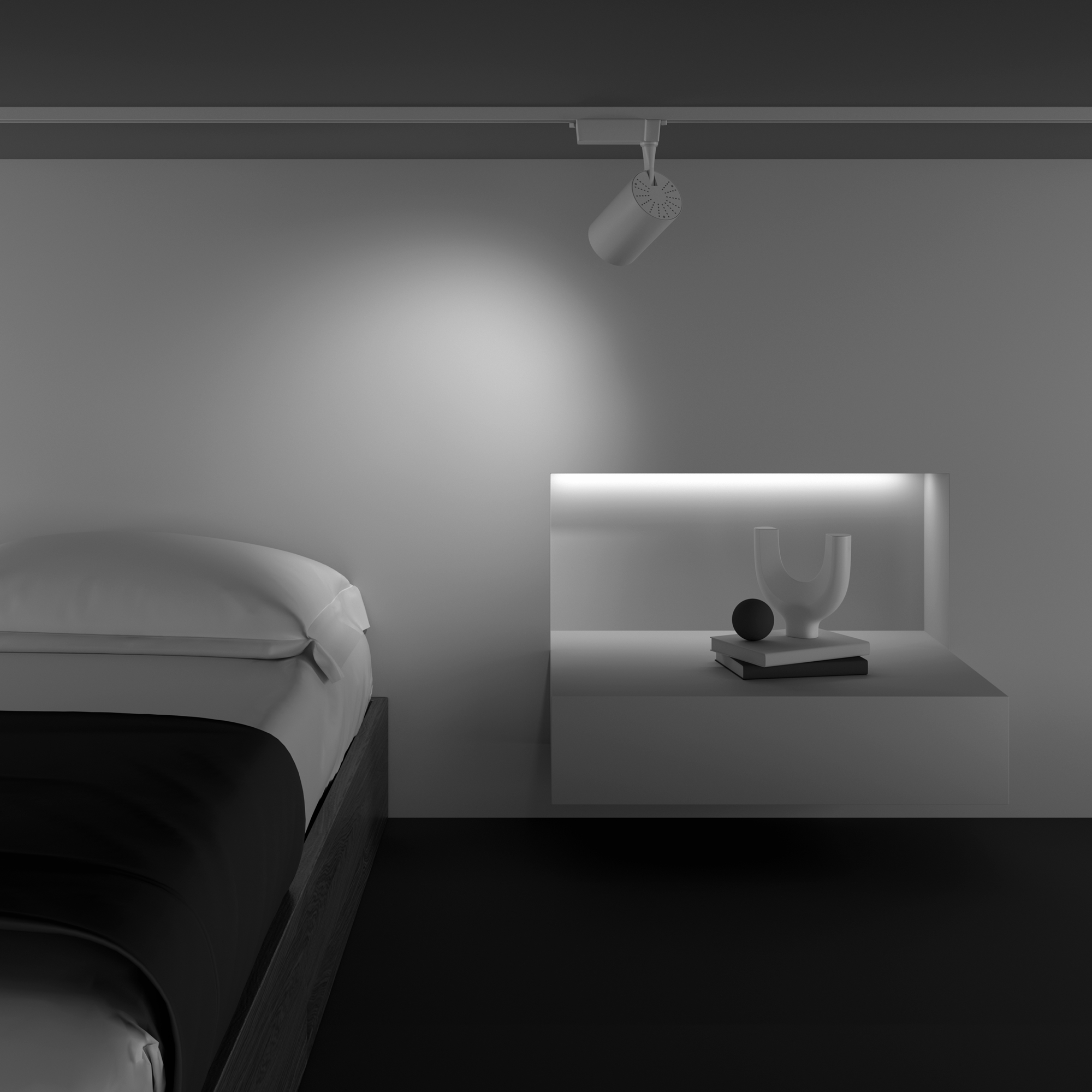 Трековый светильник Vuoro Unity 4000K 15Вт 60° Трековый светильник Technical TR003-1-15W4K-W-W — изображение 4