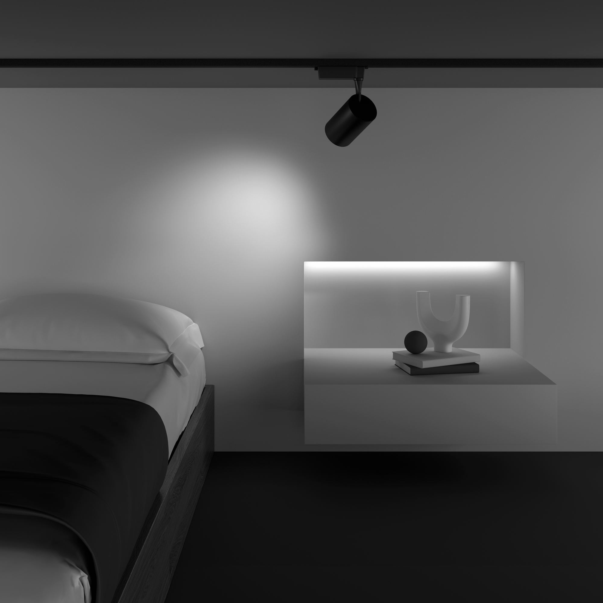 Трековый светильник Vuoro Unity 3000K 26Вт 36° Трековый светильник Technical TR003-1-26W3K-M-B — изображение 4