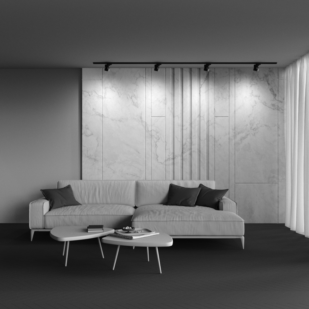 Трековый светильник Onda Unity 3000K 12Вт 120° Трековый светильник Technical TR007-1-12W3K-B-1 — изображение 4