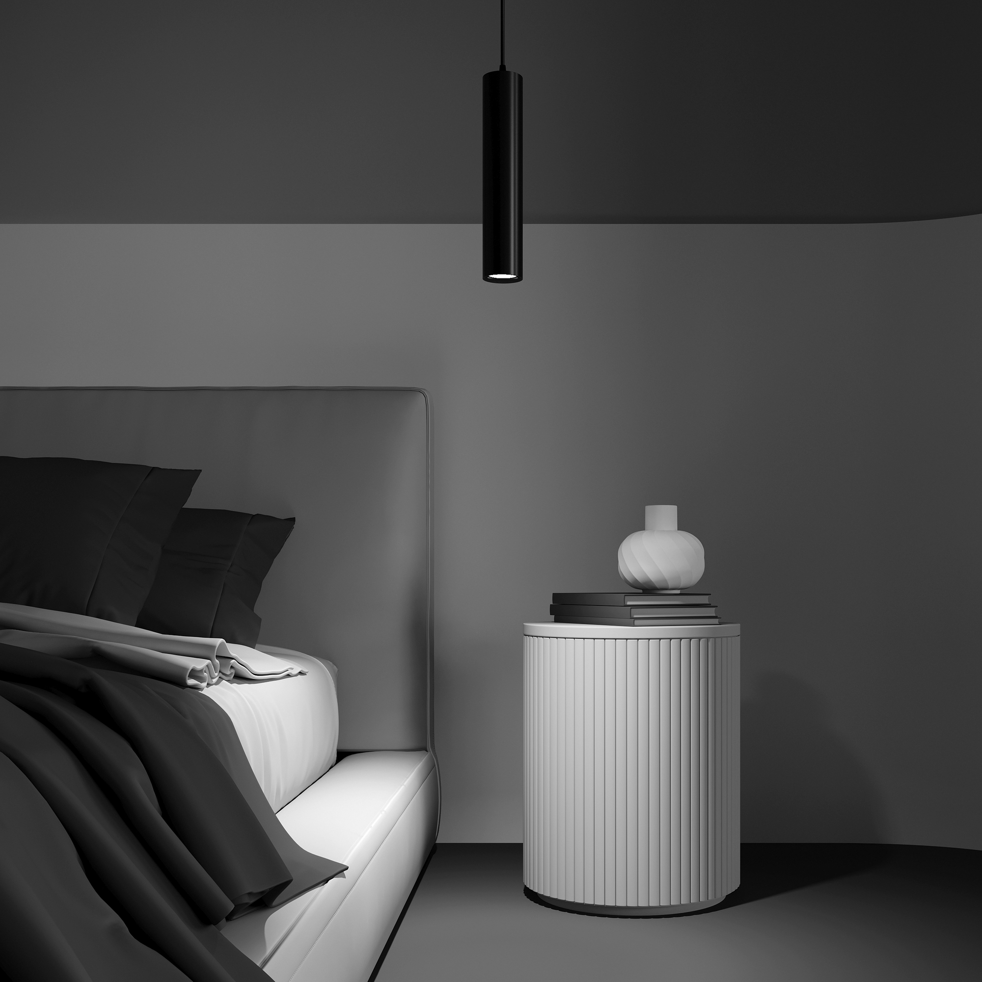 Трековый подвесной светильник Focus Unity GU10 10Вт Трековый подвесной светильник Technical TR025-1-GU10-B — изображение 3