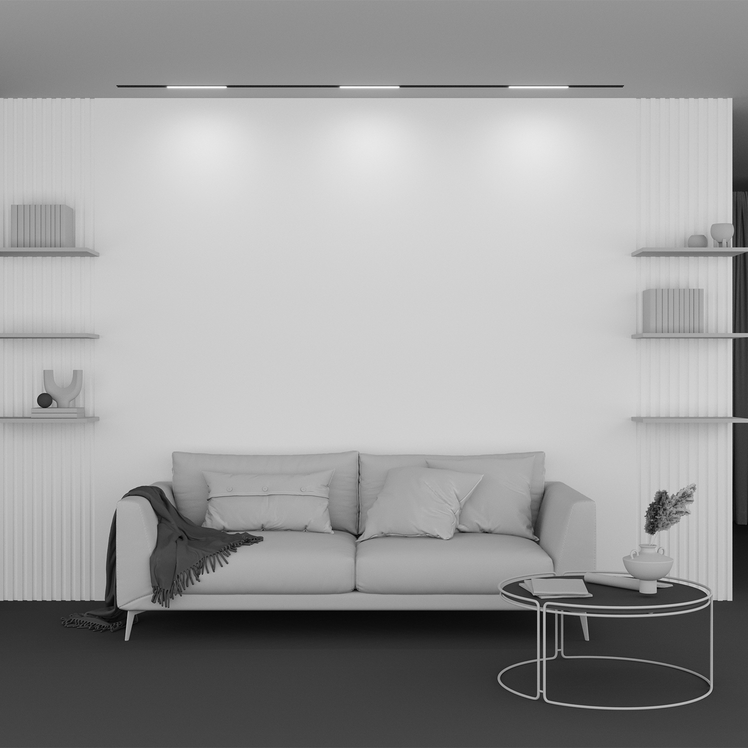 Трековый светильник Basis Exility 2700K 12Вт 120° Трековый светильник Technical TR030-2-12W2.7K-B — изображение 3