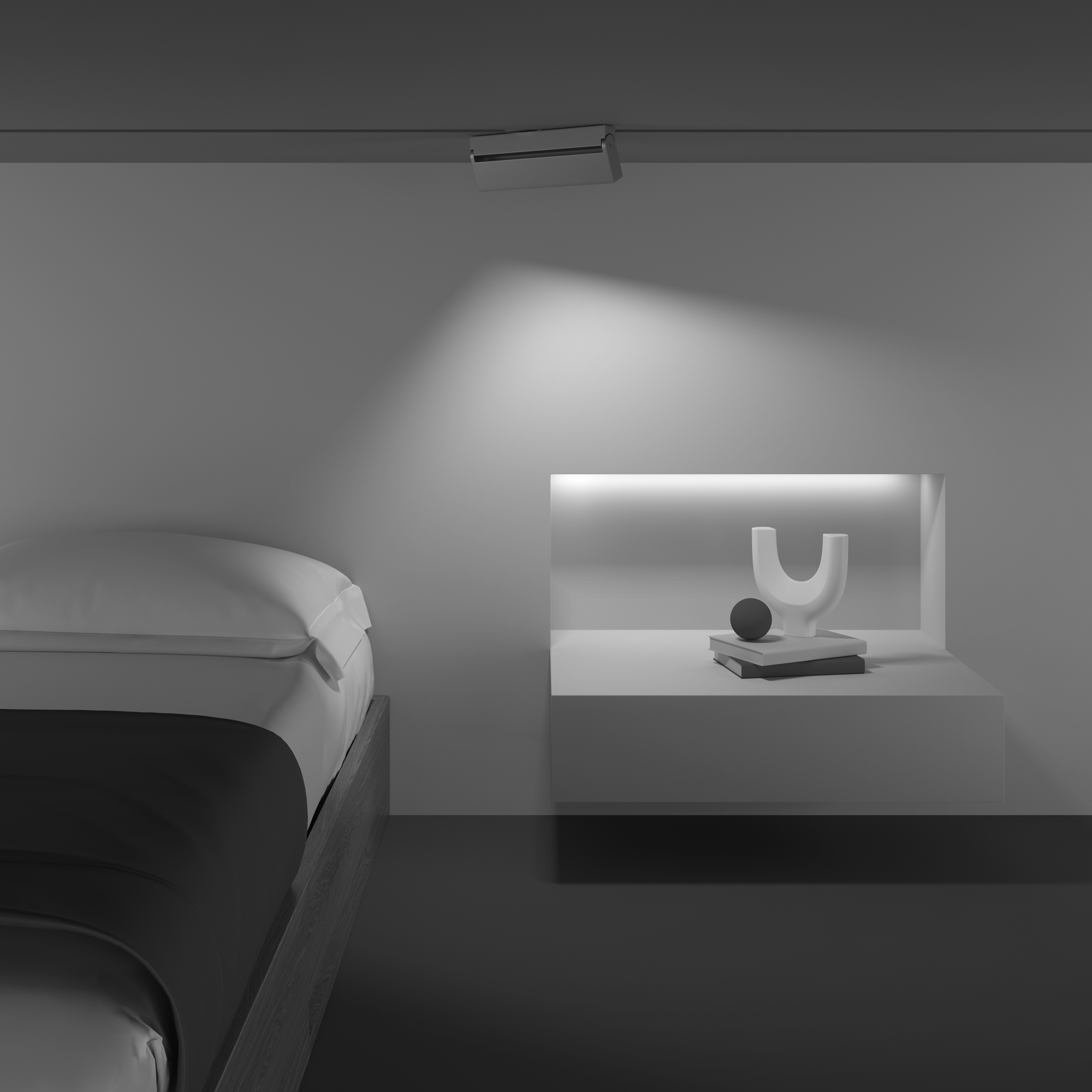 Трековый светильник Points Rot Gravity 3000K 20Вт 30° Трековый светильник Technical TR077-2-20W3K-W — изображение 4