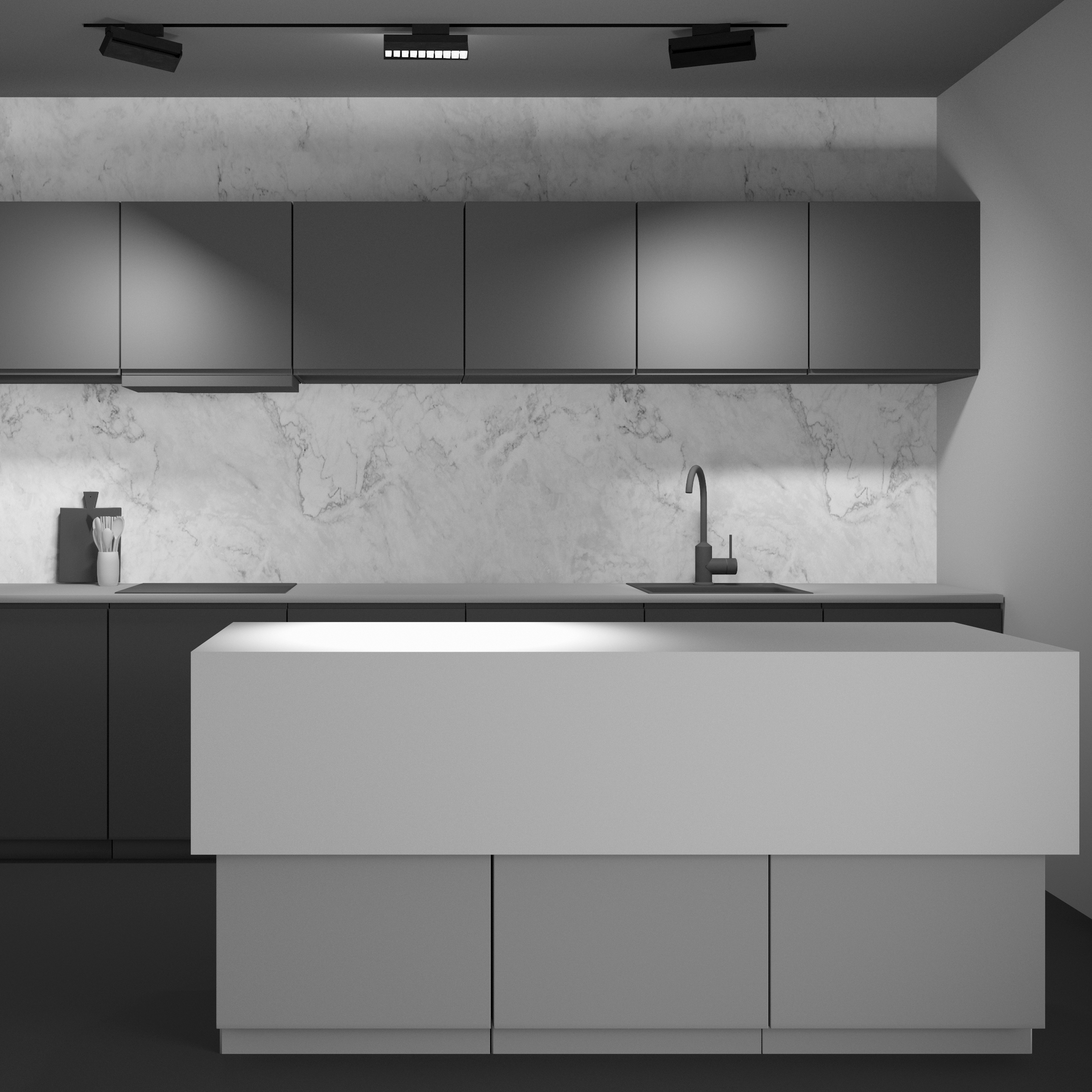 Трековый светильник Points Rot Gravity 4000K 20Вт 30° Трековый светильник Technical TR077-2-20W4K-B — изображение 3