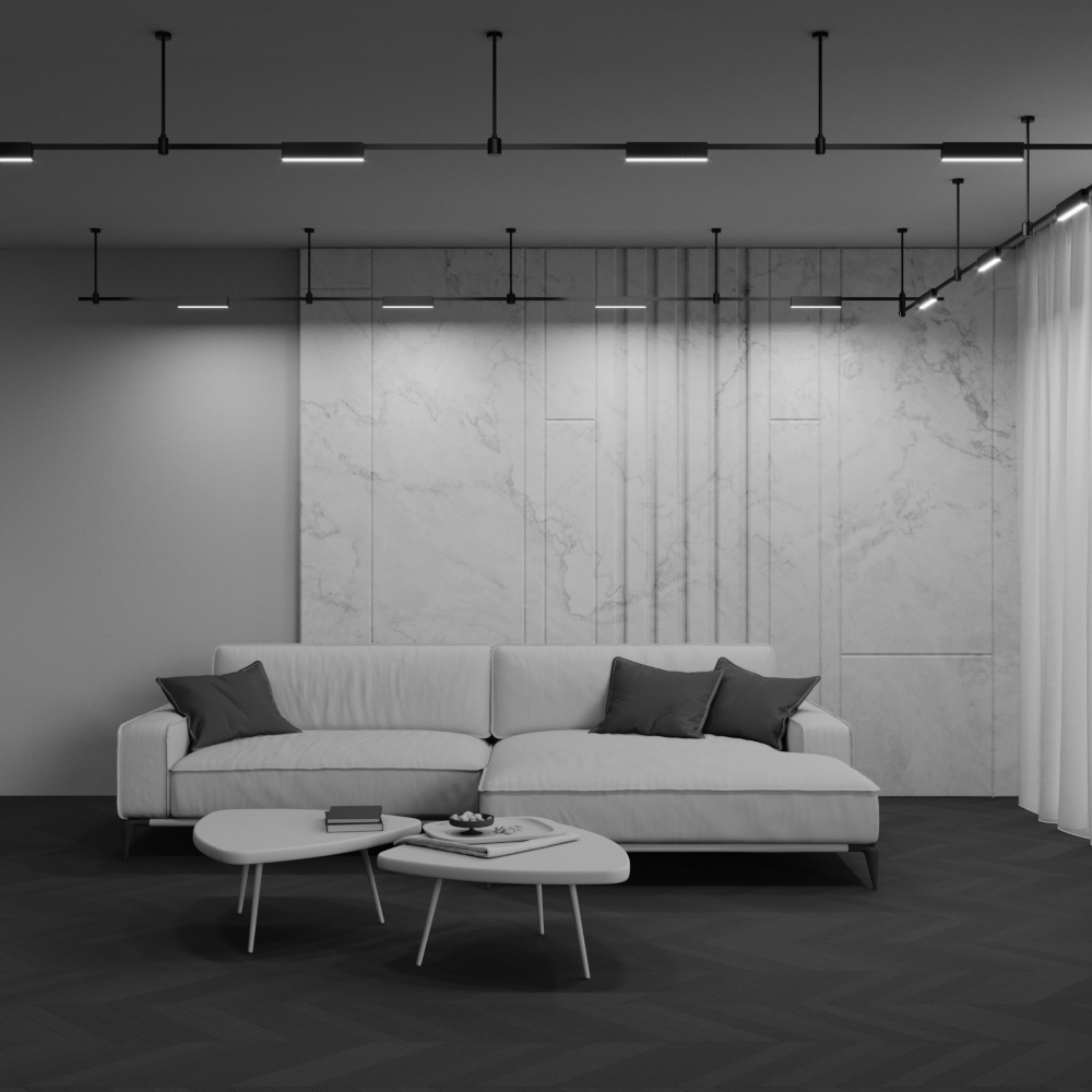 Трековый светильник Basis Flarity 4000K 18Вт 120° Трековый светильник Technical TR151-1-18W4K-B — изображение 3