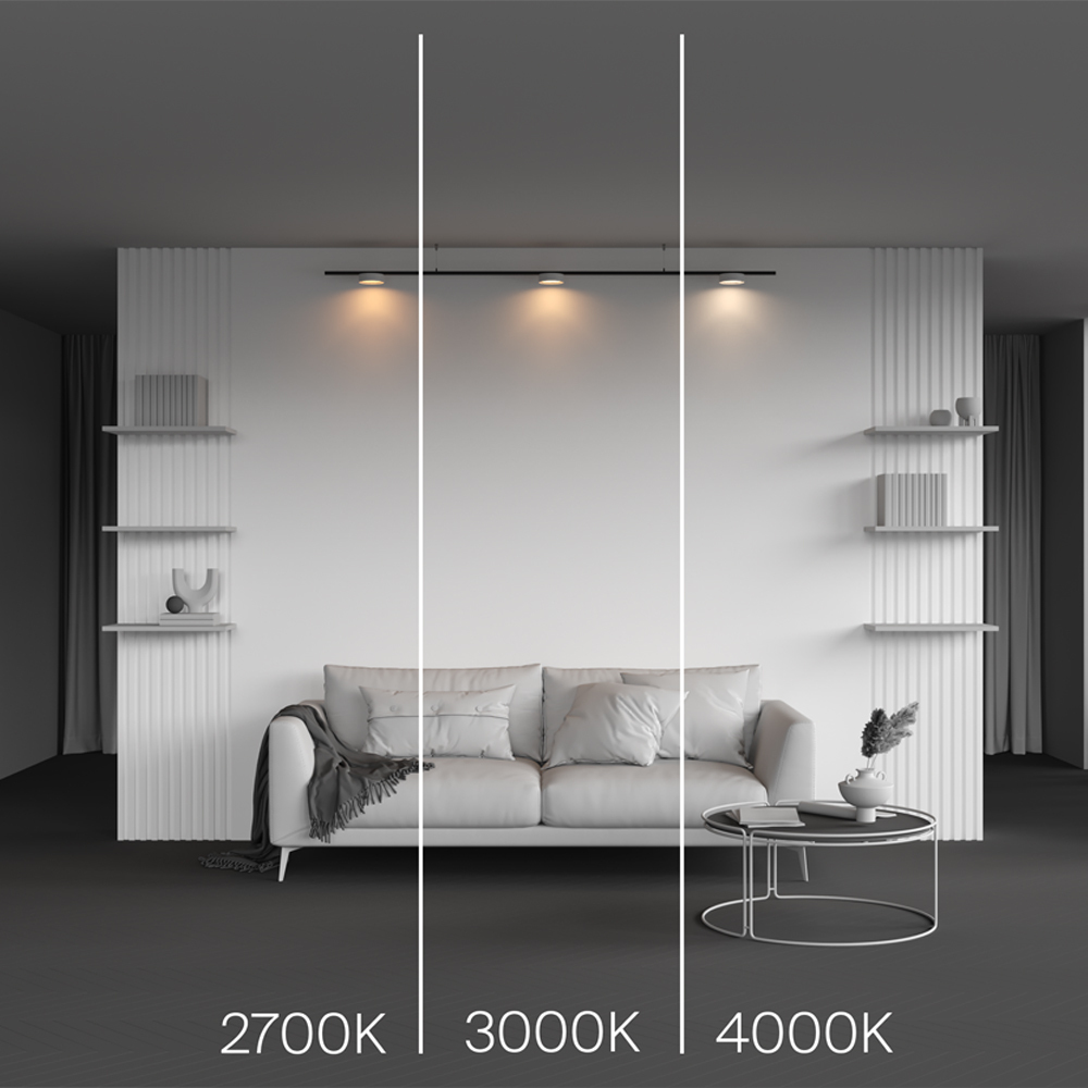 Трековый светильник Zon Levity 3000К 12Вт 100° Трековый светильник Technical TR189-1-12W3K-BW — изображение 2