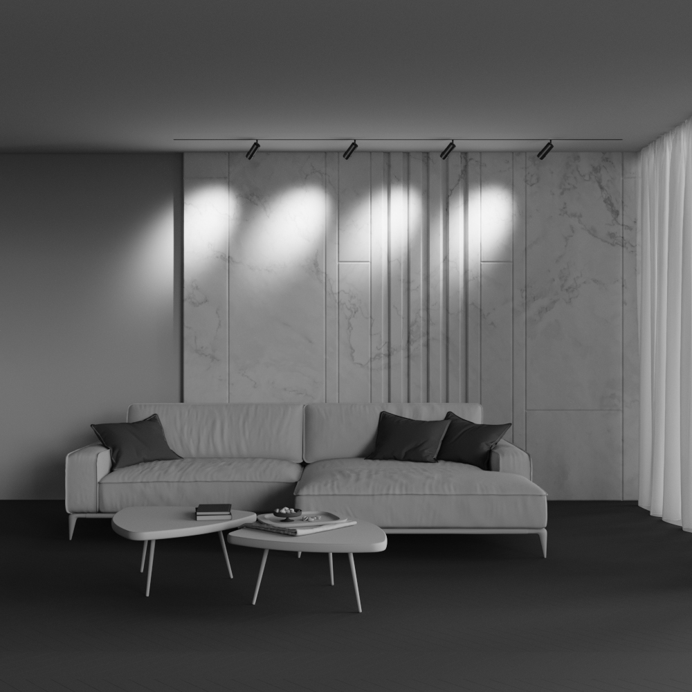 Трековый светильник Focus Zoom Exility 2700K 12Вт 15-50° Трековый светильник Technical TR211-1-12W2.7K-Z-B — изображение 4