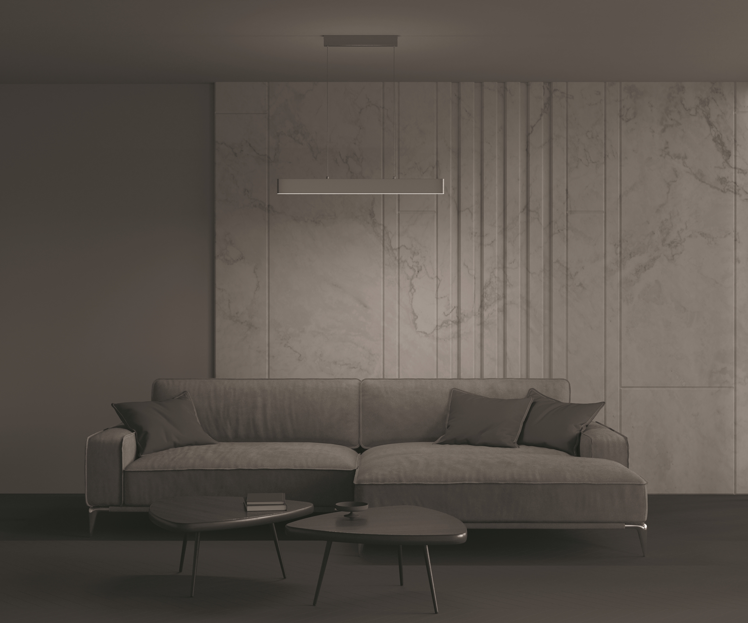 Подвесной светильник Step 4000K 1x23Вт 120° Подвесной светильник Technical P010PL-L23G4K — изображение 3