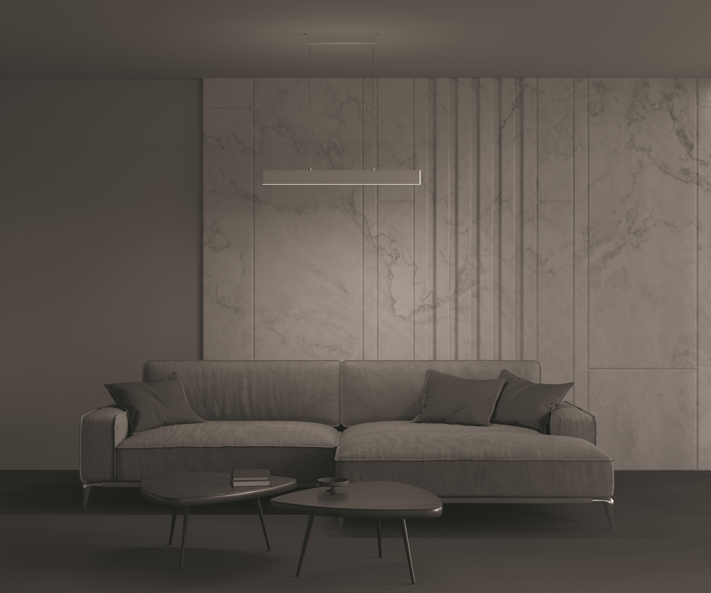 Подвесной светильник Step 3000K 1x23Вт 120° Подвесной светильник Technical P010PL-L23W — изображение 3