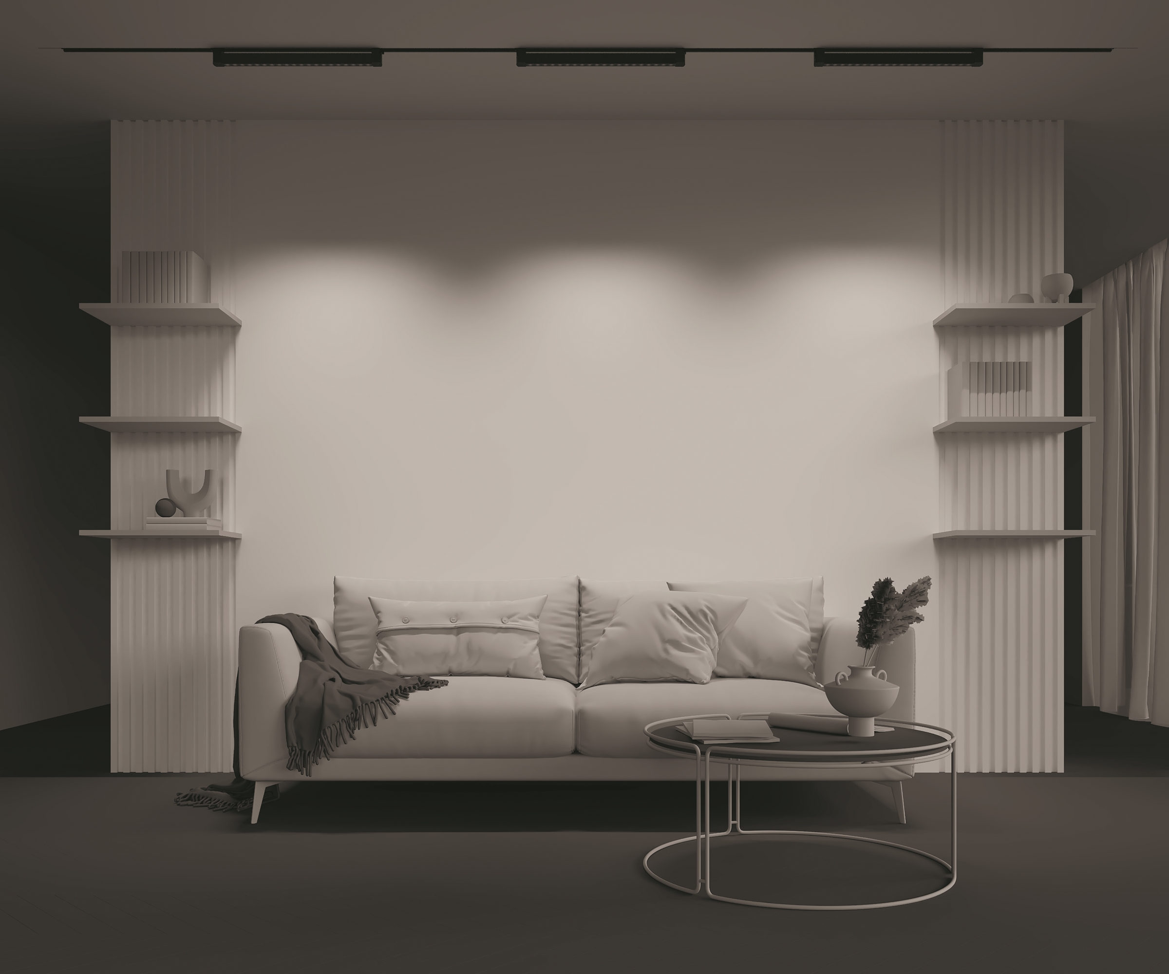 Трековый светильник Points Unity 3000K 20Вт 36° Трековый светильник Technical TR010-1-20W3K-M-B — изображение 4