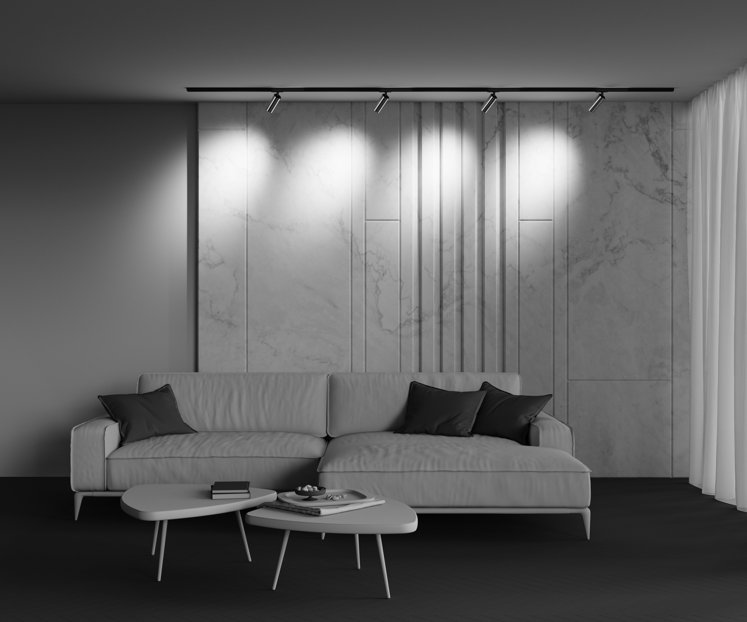 Трековый светильник Focus Led Unity 3000K 12Вт 50° Трековый светильник Technical TR021-1-12W3K-W-BBS — изображение 4