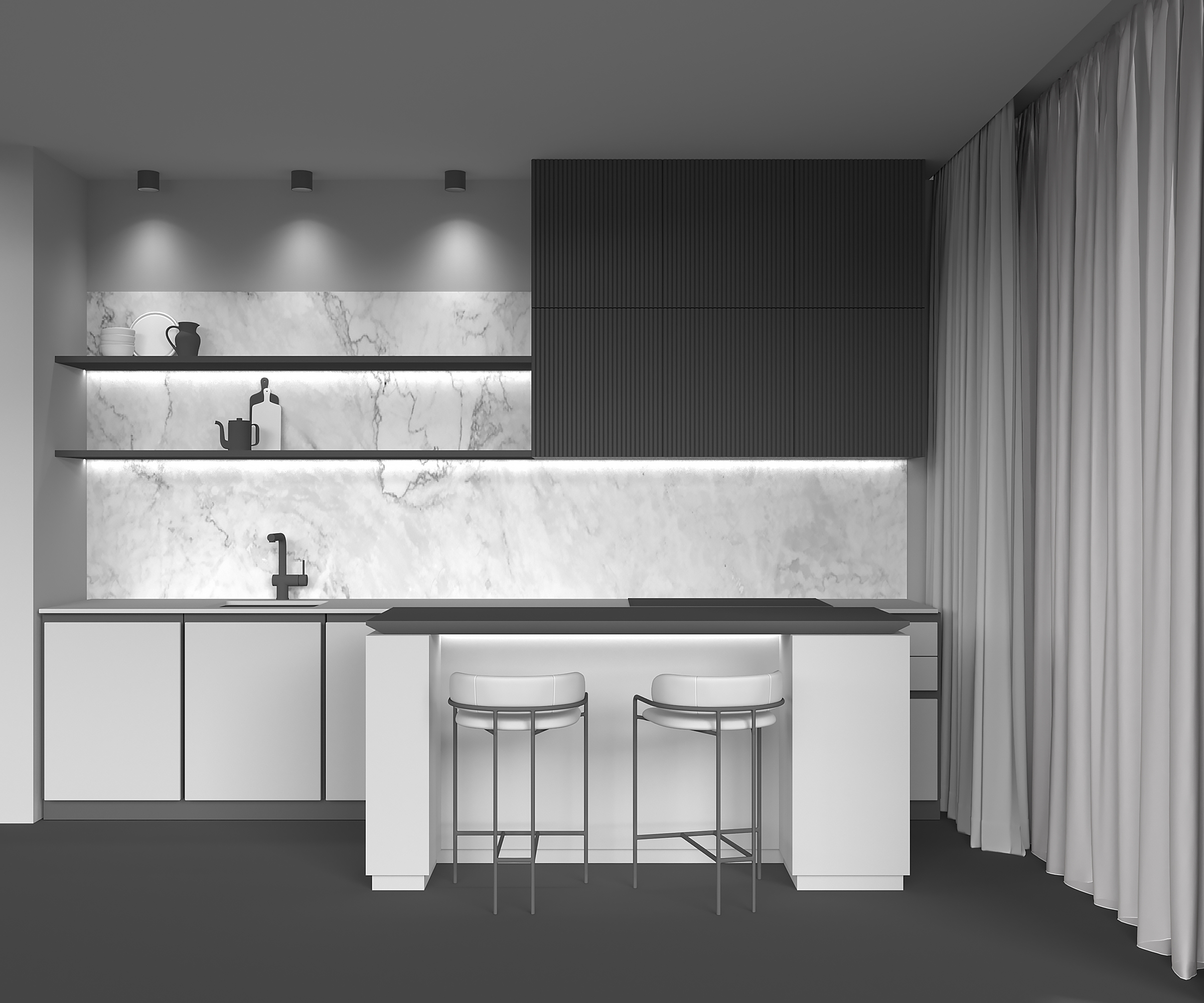 Потолочный светильник Alfa LED 3000K 1x15Вт 60° Dim Triac Потолочный светильник Technical C064CL-01-15W3K-D-RD-B — изображение 4