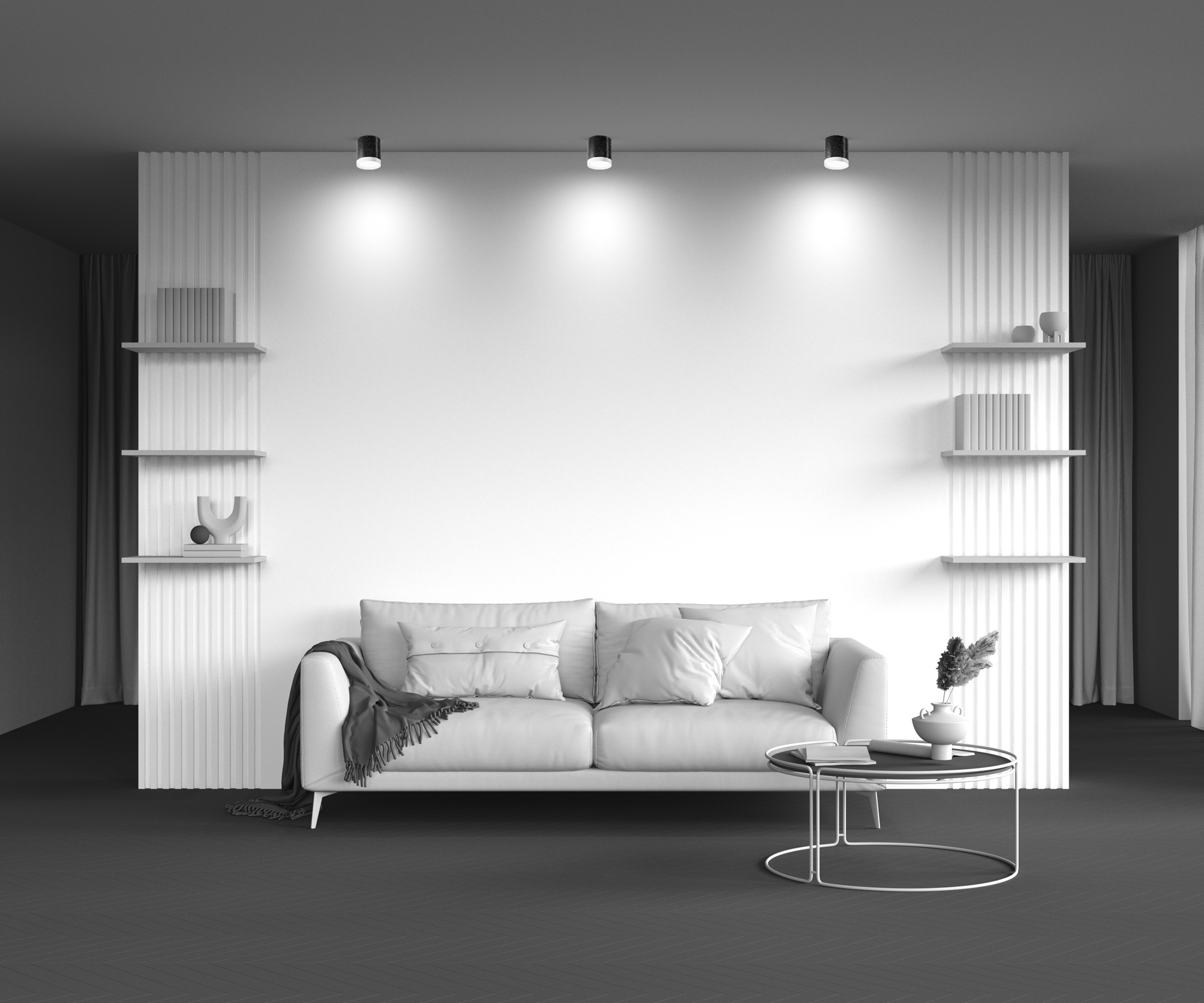 Потолочный светильник Hoop GX53 12Вт Потолочный светильник Technical C086CM-GX53-MRD-BW — изображение 4