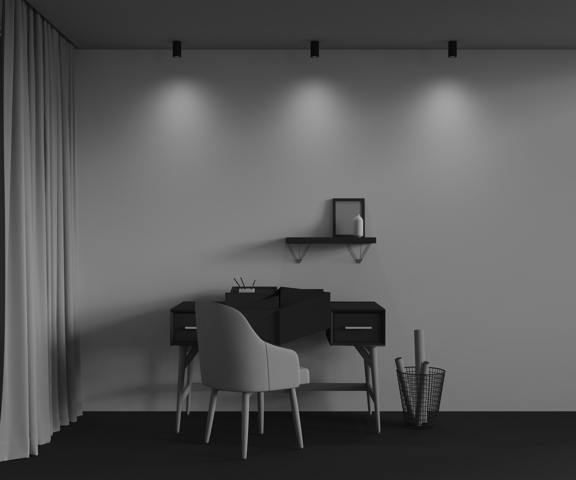 Потолочный светильник Calipso GU10 10Вт Потолочный светильник Technical C106CL-01-GU10-B — изображение 4