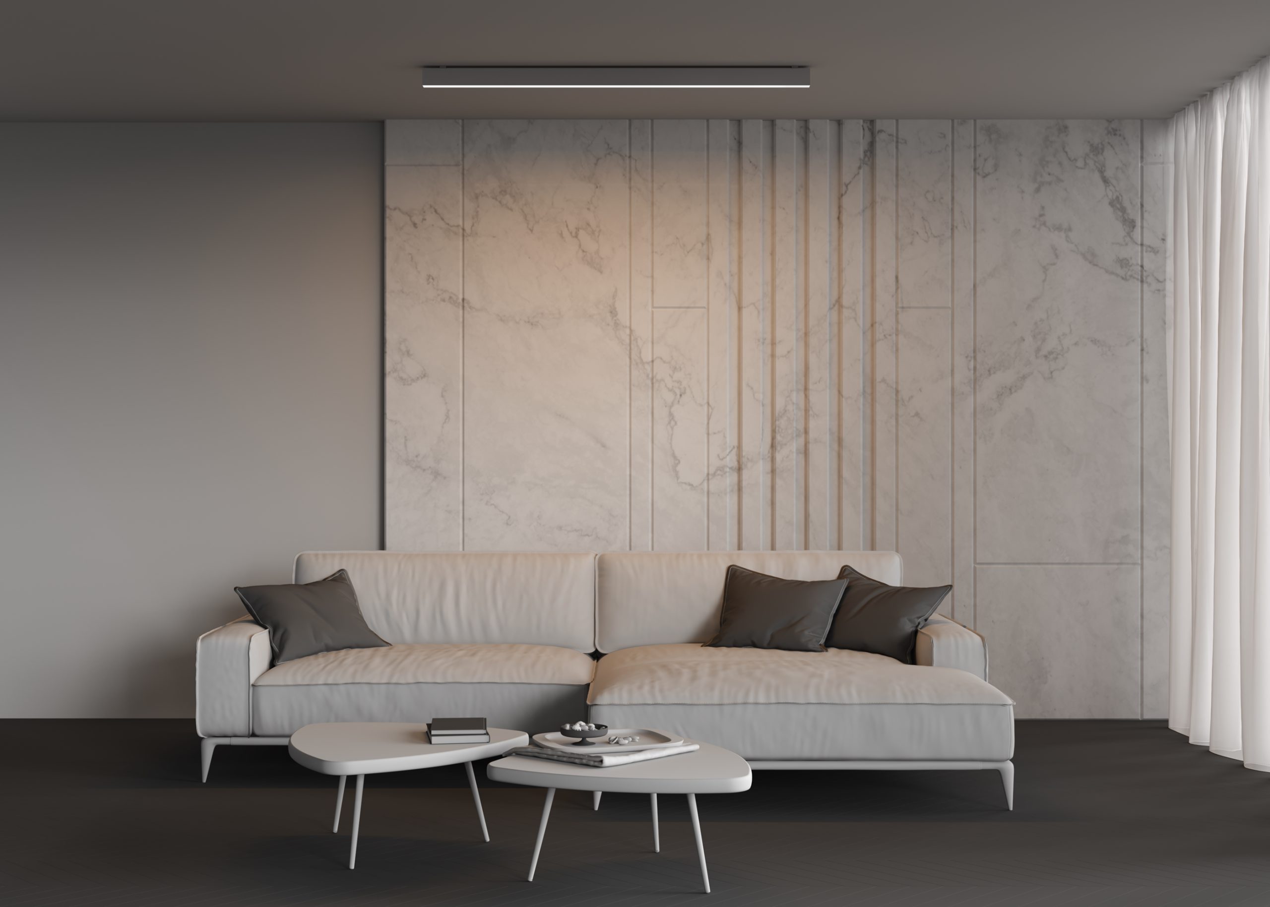 Линейный светильник накладной 3000K 35x67 (Серебро, 1,5 м) LL311037 Линейный светильник Technical LL311037 — изображение 4