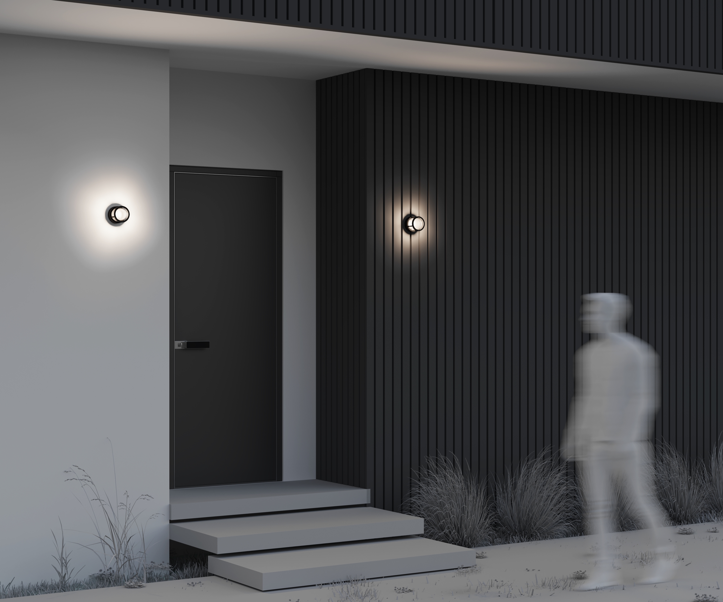 Настенный светильник (бра) Wolseley Road 3000К 6Вт IP 54 Уличный настенный светильник Outdoor O011WL-L6B — изображение 4