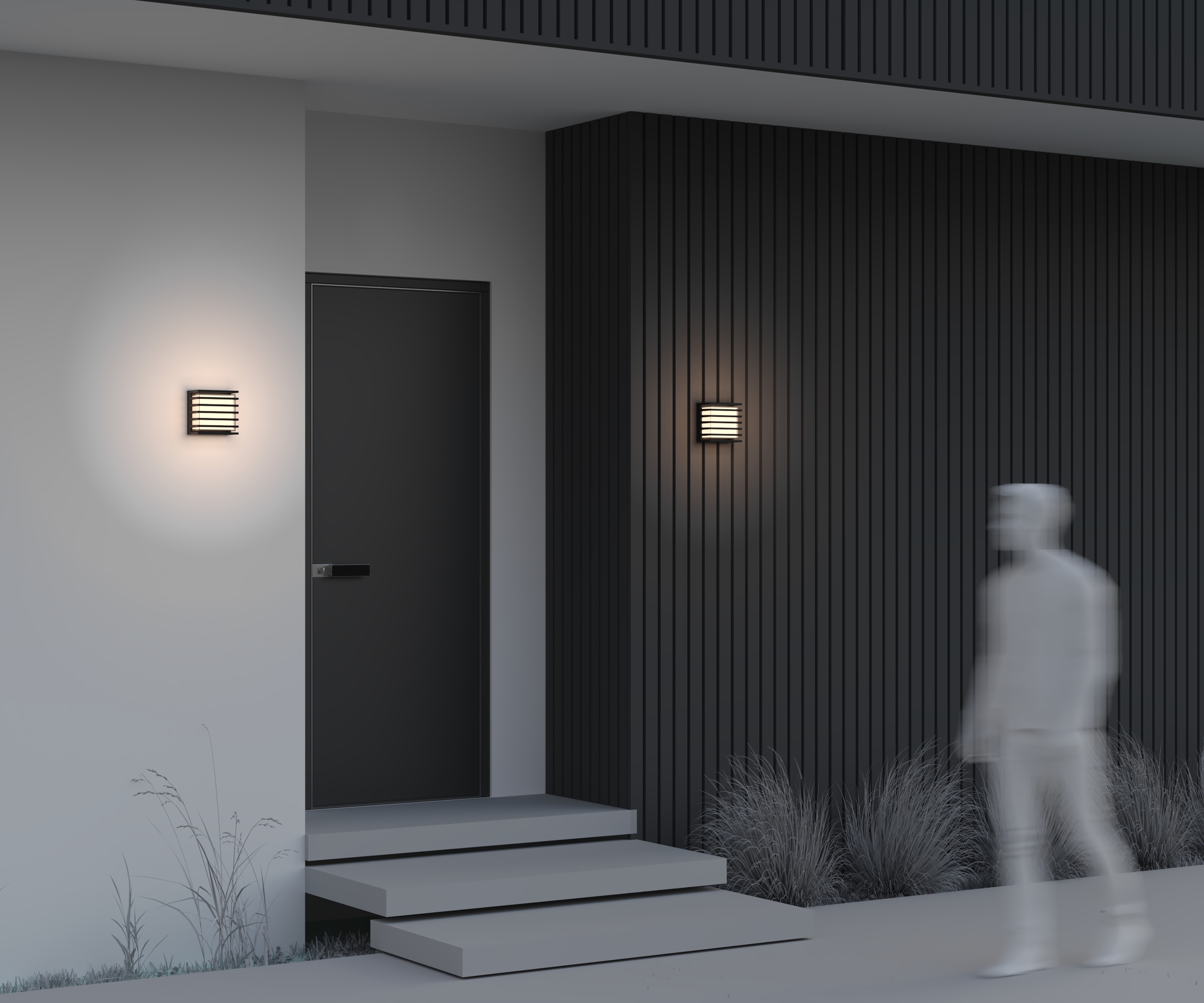 Уличный настенный светильник Outdoor O020WL-L10B3K — изображение 4