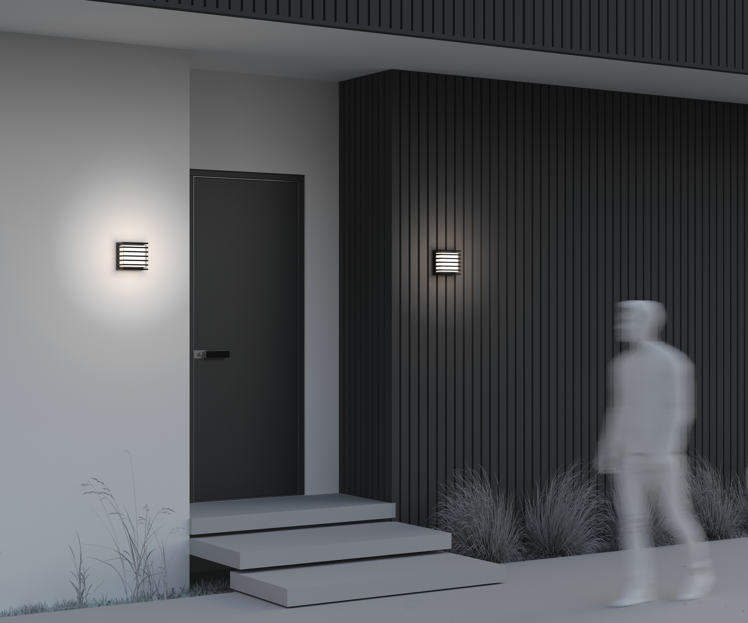 Настенный светильник (бра) Downing Street 3000К 10Вт IP 65 Уличный настенный светильник Outdoor O020WL-L10B4K — изображение 3