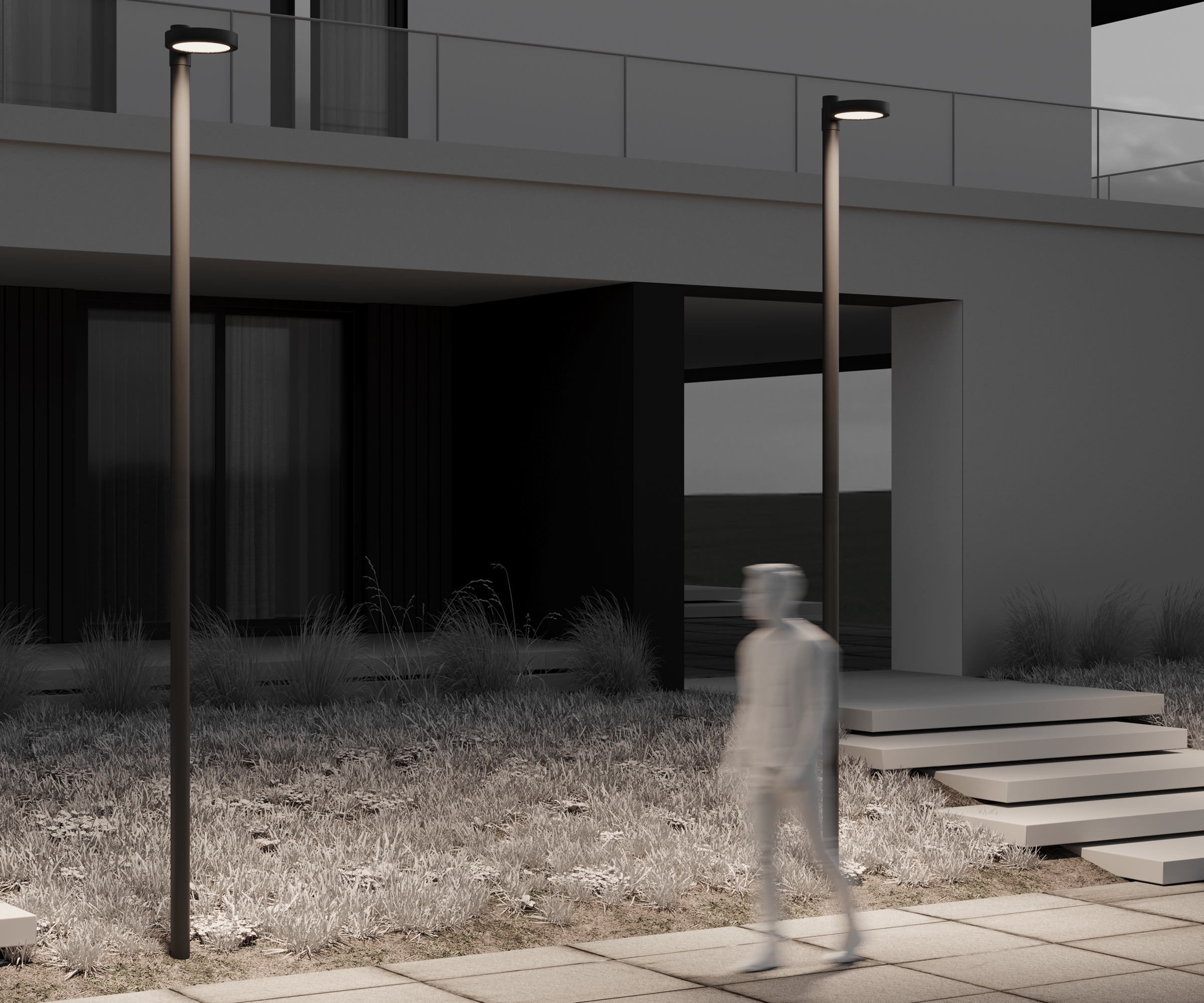 Столб для паркового светильника Pillar Столб для паркового светильника Outdoor O473P-GF — изображение 2