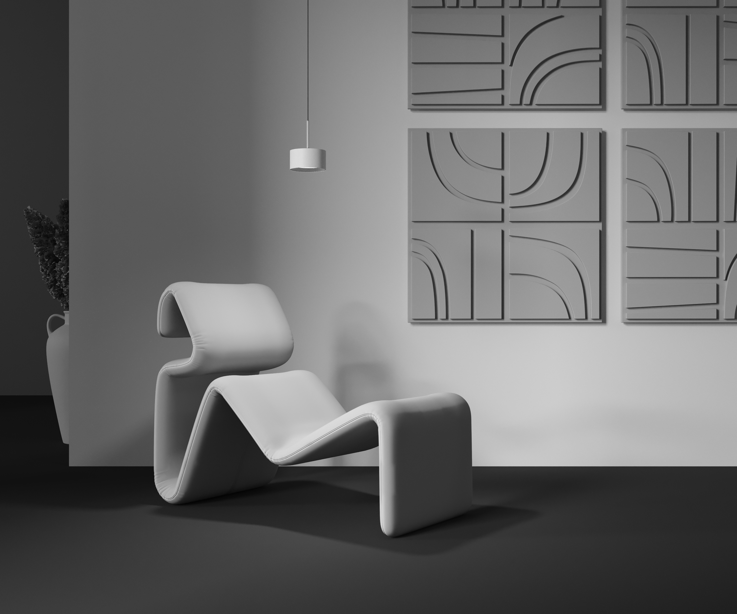 Подвесной светильник Glare 4000К 12Вт 120° Подвесной светильник Technical P102PL-12W4K-W — изображение 3